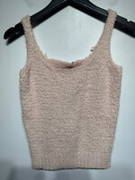 SKIMS PINK FUZZY 2PC LOUNGE SET S/M