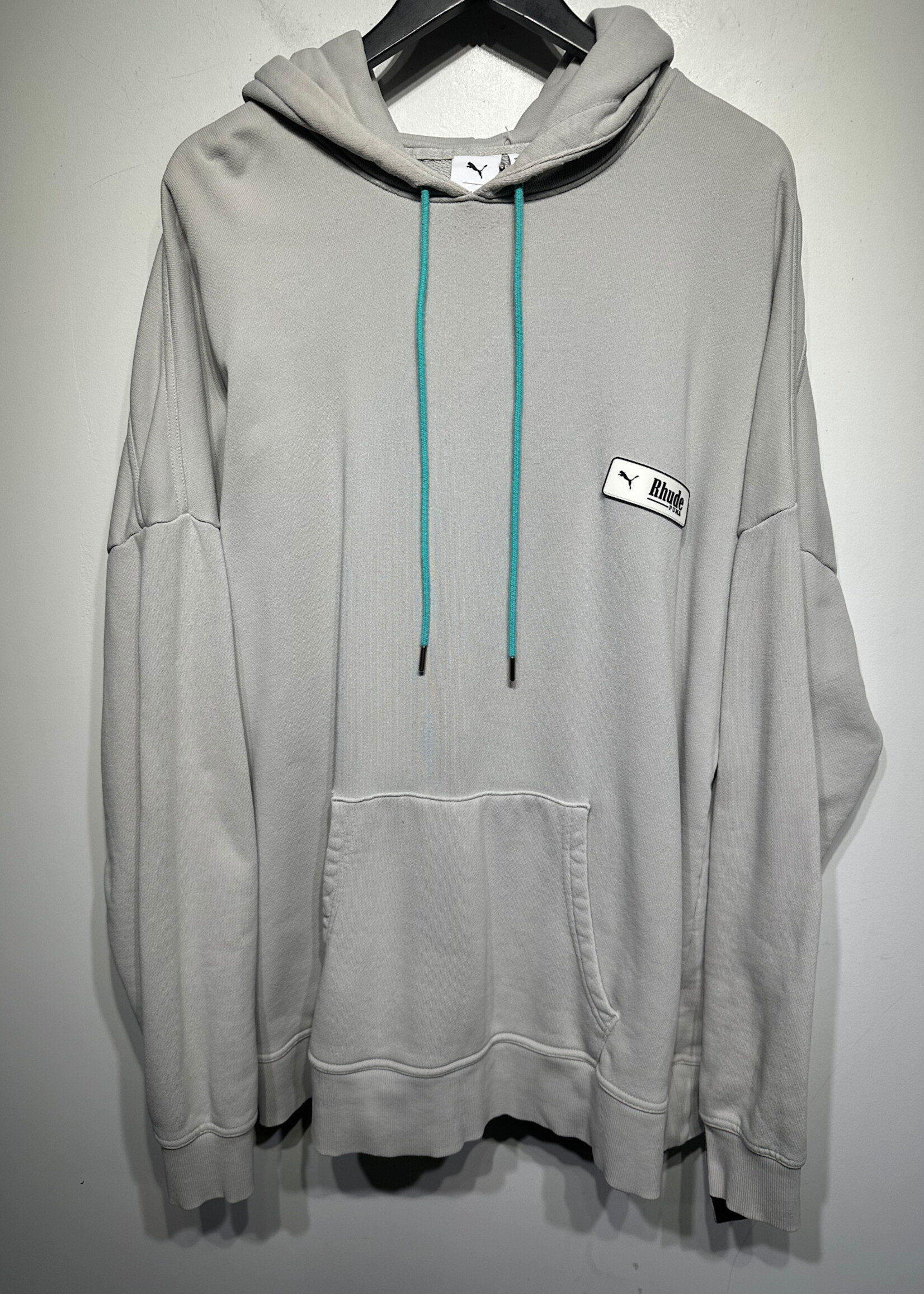 Rhude x Puma Grey Hoodie XL AS IS
