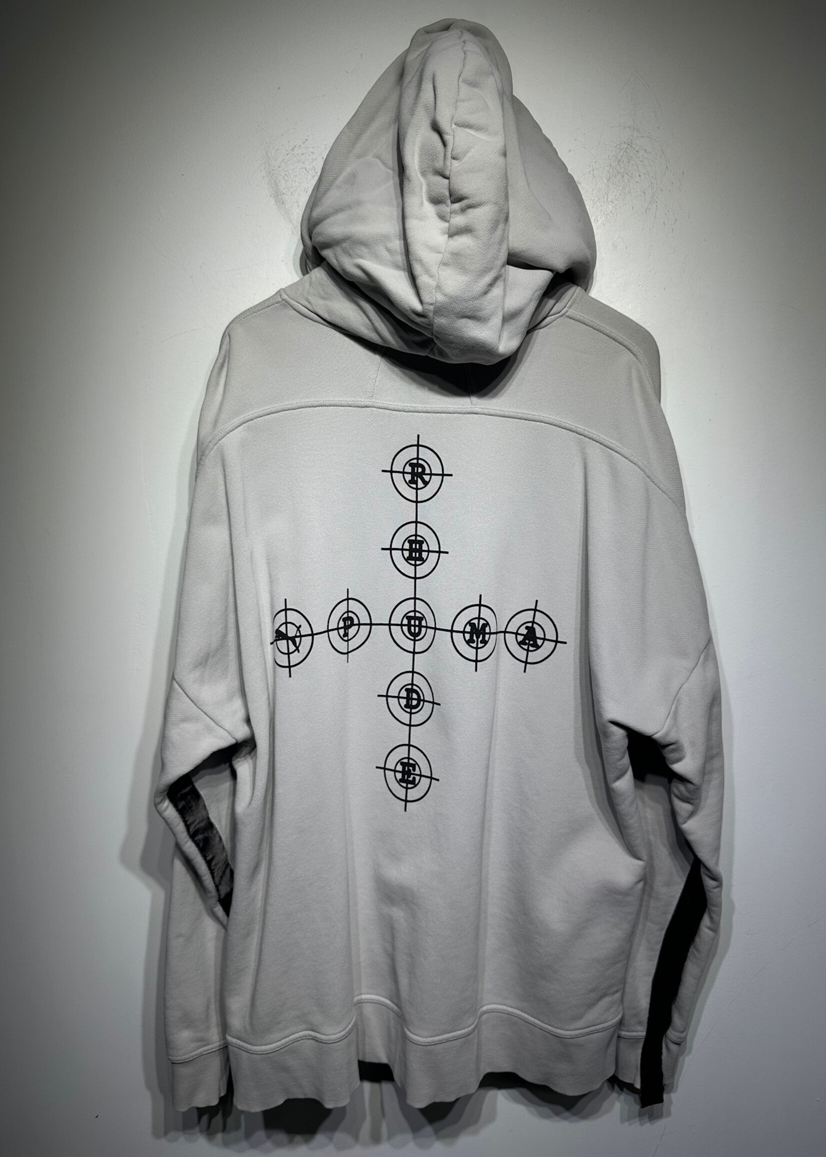 Rhude x Puma Grey Hoodie XL AS IS