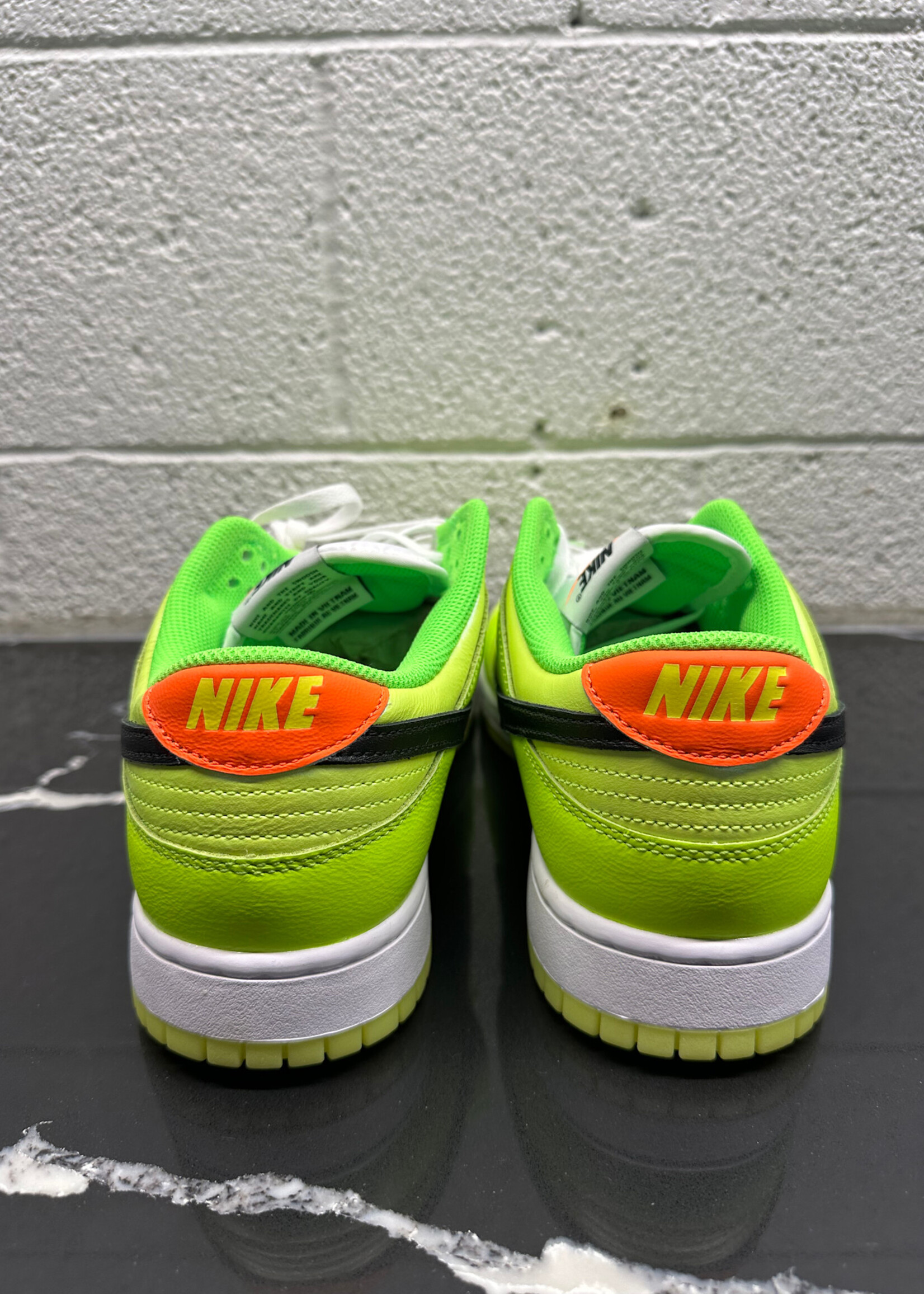 Nike Dunk Low Splash Volt Green Sneakers 12