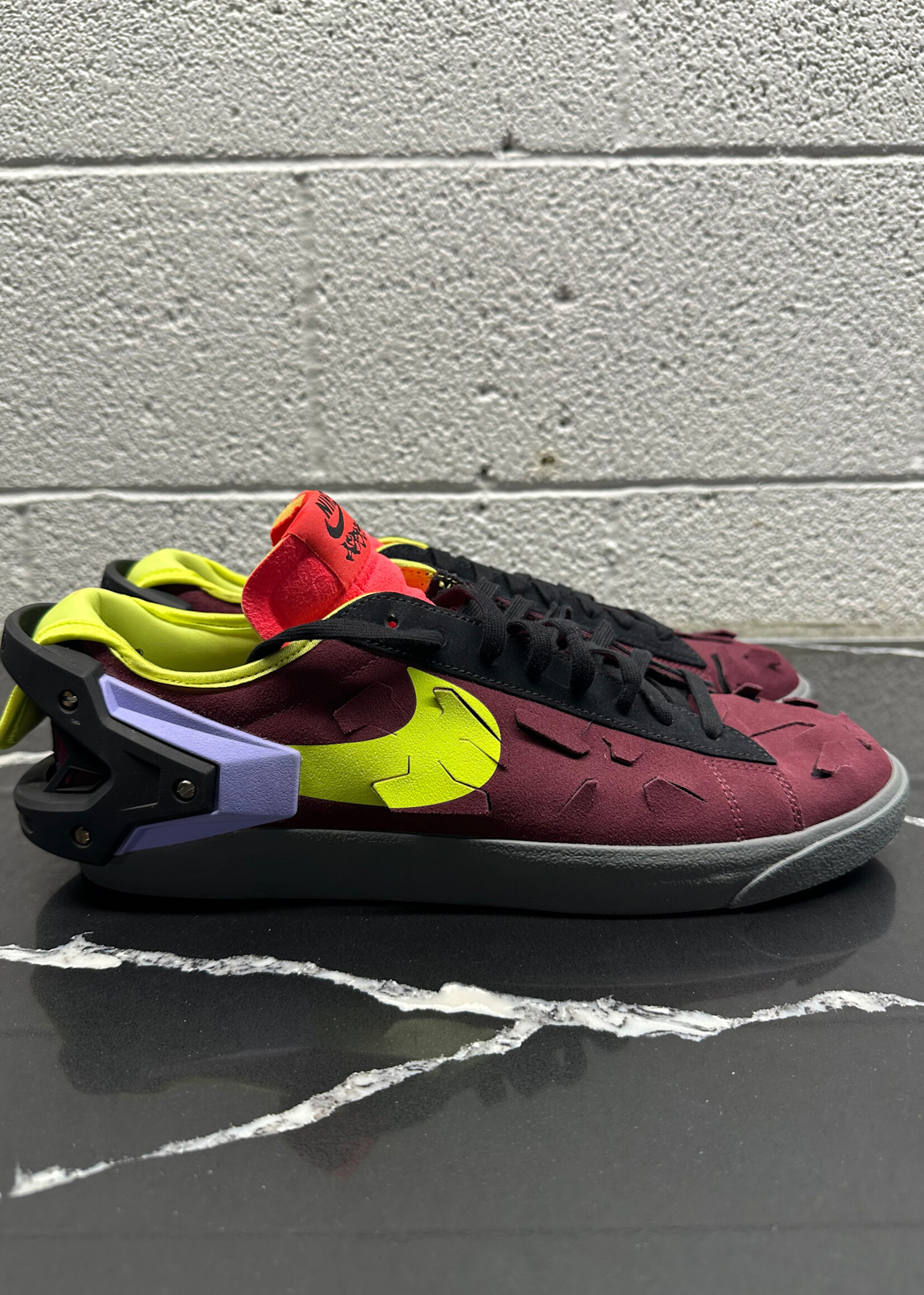 Nike Blazer Low x Acronym Night Maroon 12