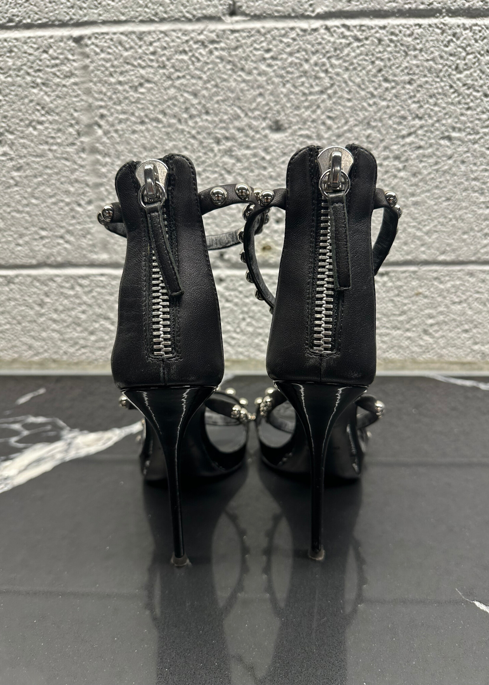 Giuseppi Zanotti Studded Patent Heels 36.5/6.5