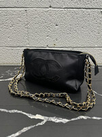 Chanel Black Nylon Parfum Purse