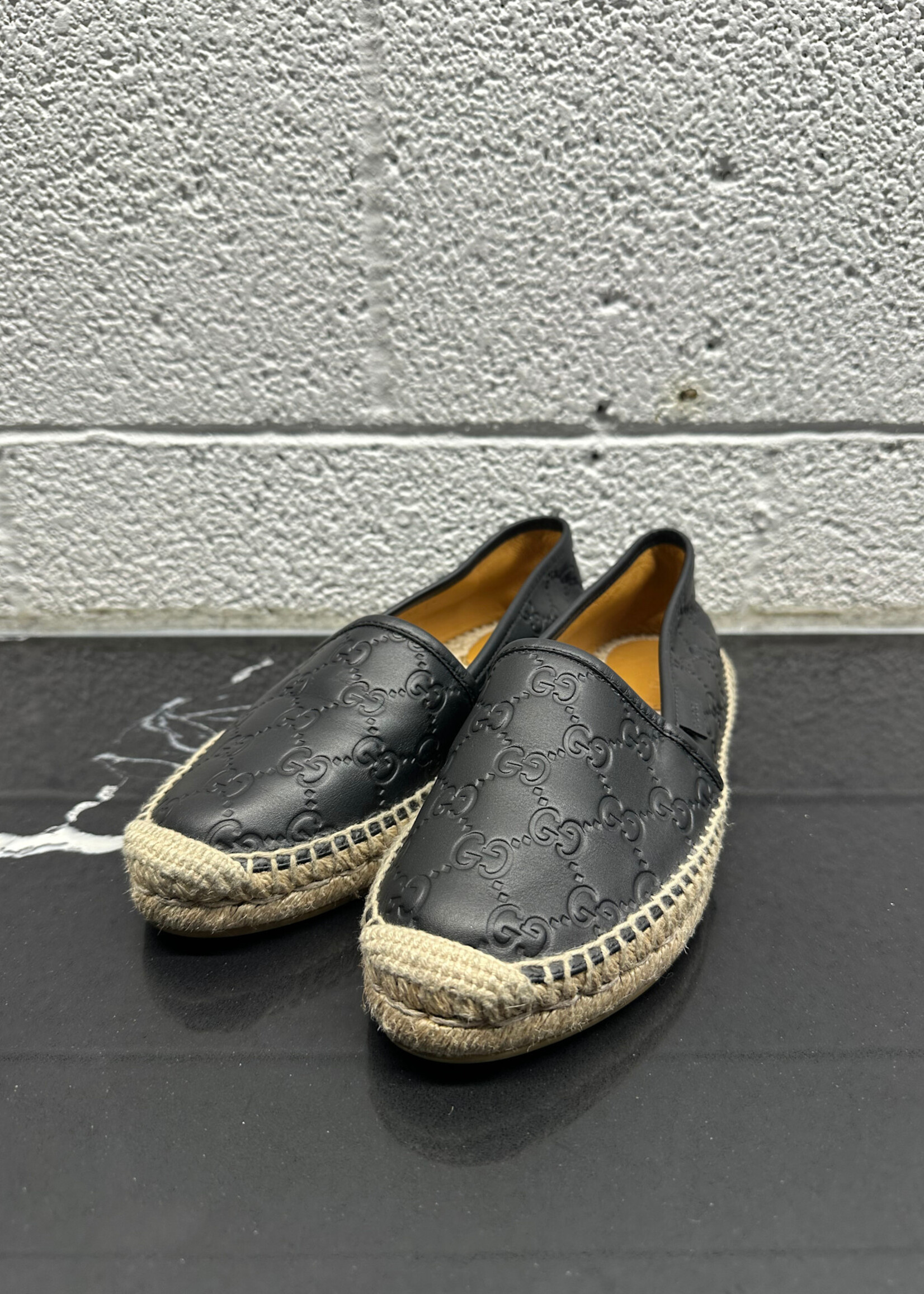 Gucci Black Espadrilles 37.5