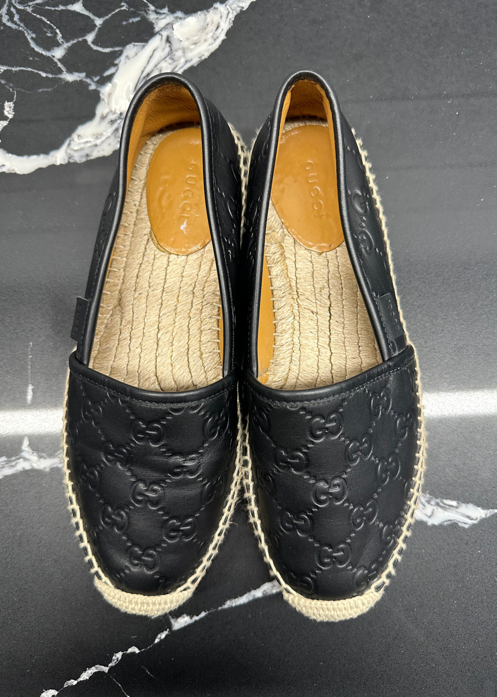 Gucci Black Espadrilles 37.5