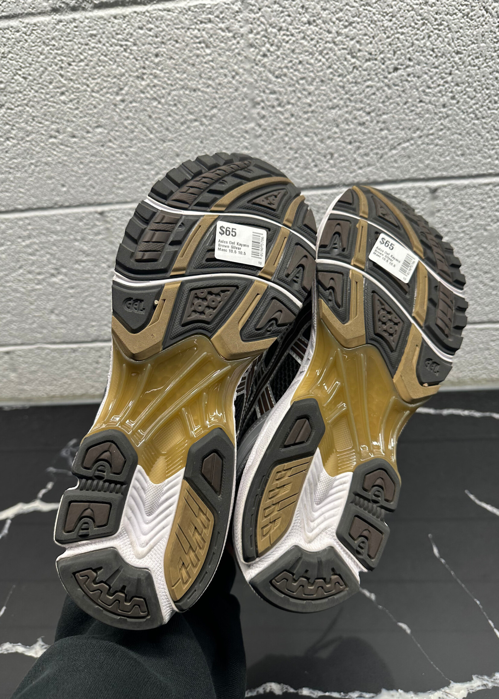 Asics Gel Kayano Brown Silver Masc 10.5