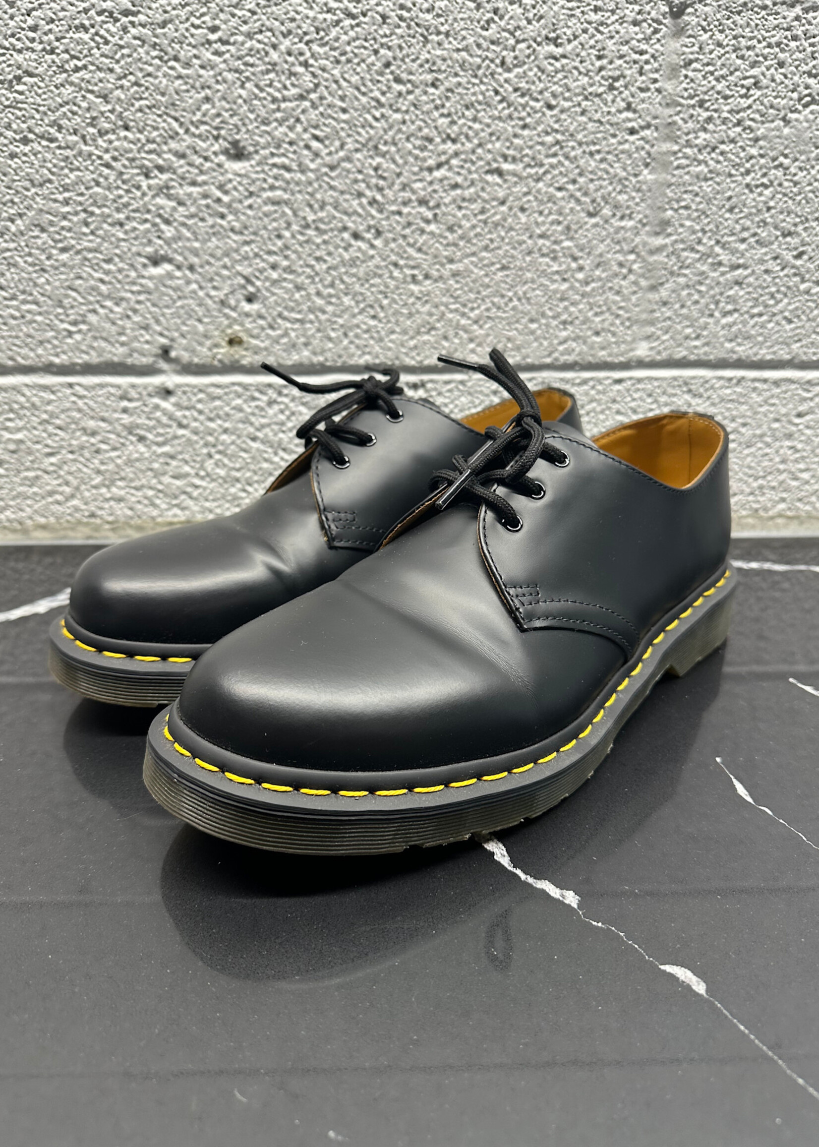 Dr Martens Black Leather Oxford Masc 10