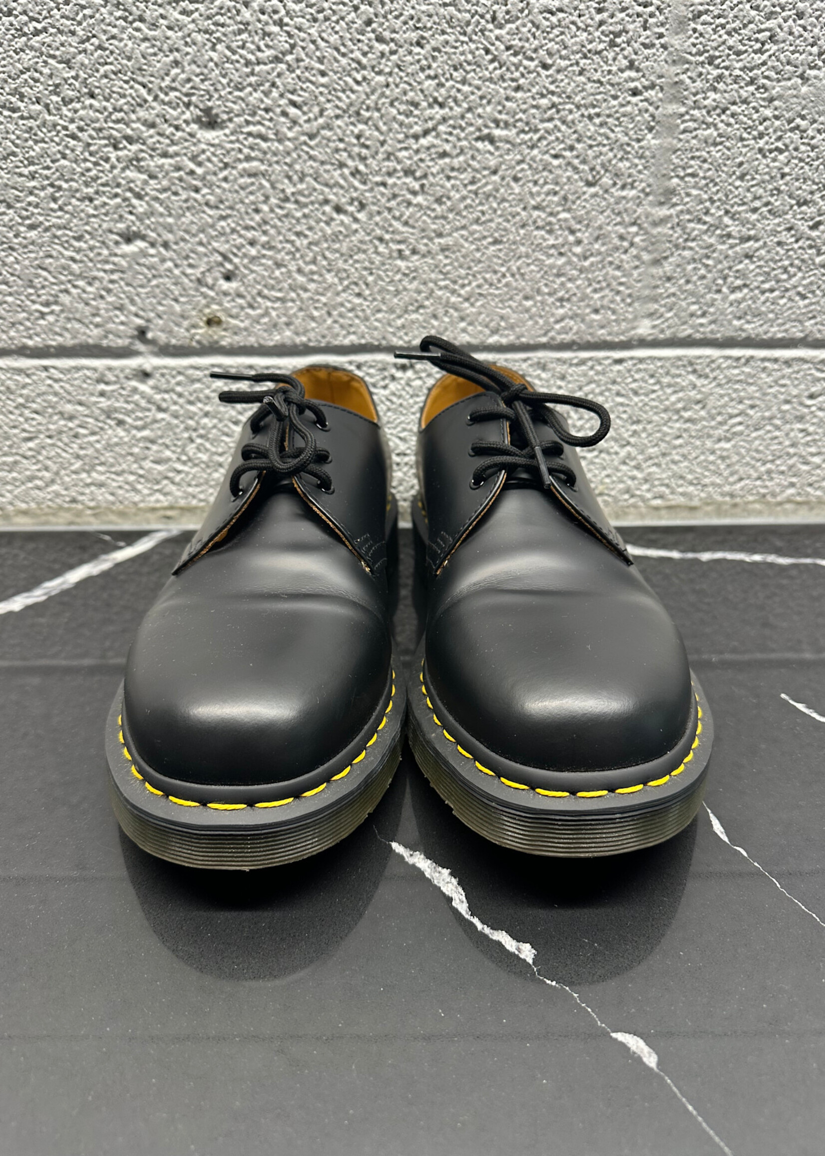 Dr Martens Black Leather Oxford Masc 10