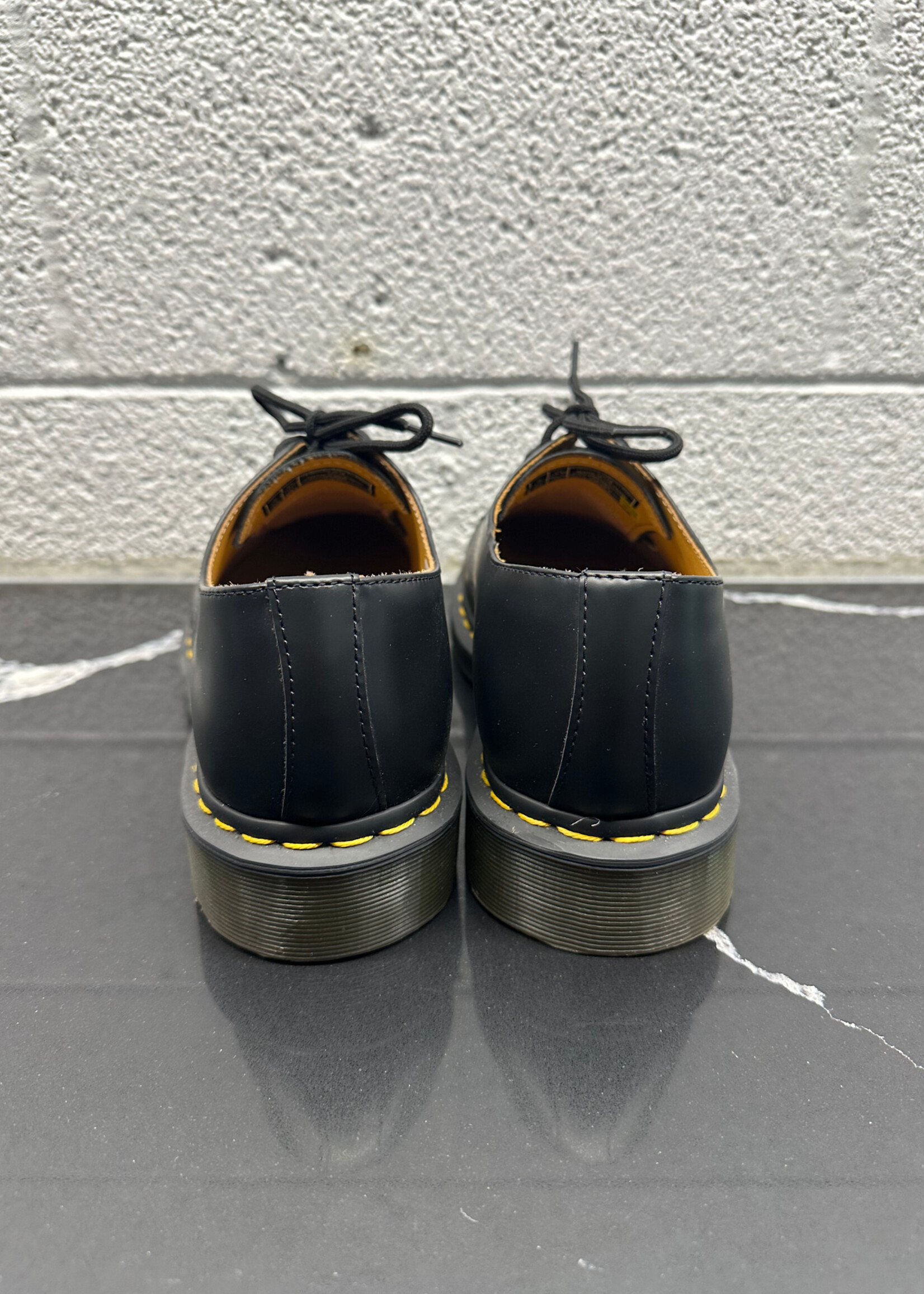 Dr Martens Black Leather Oxford Masc 10