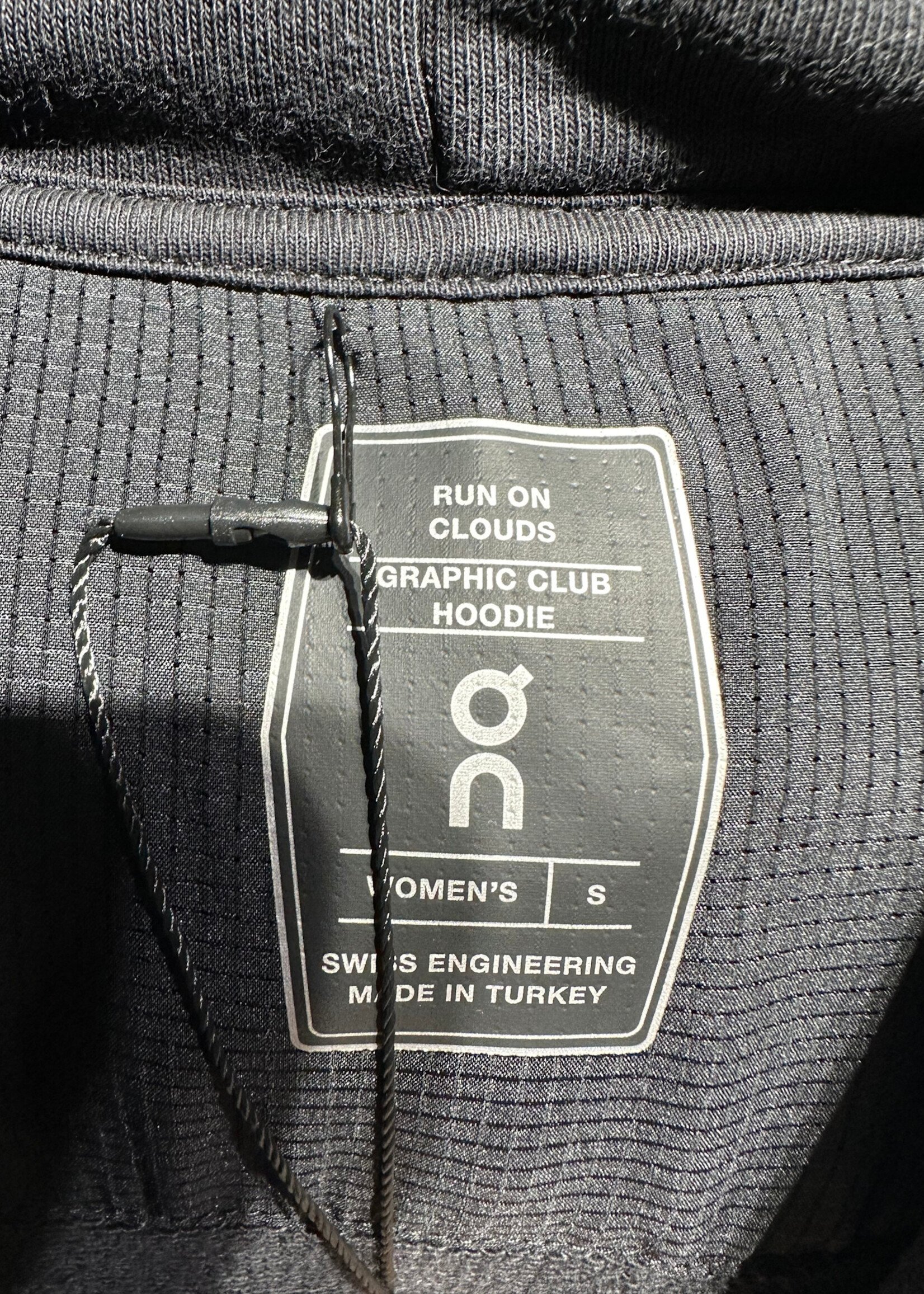On Cloud Black Hoodie S