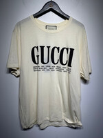 Gucci Cities White Tee Masc XL