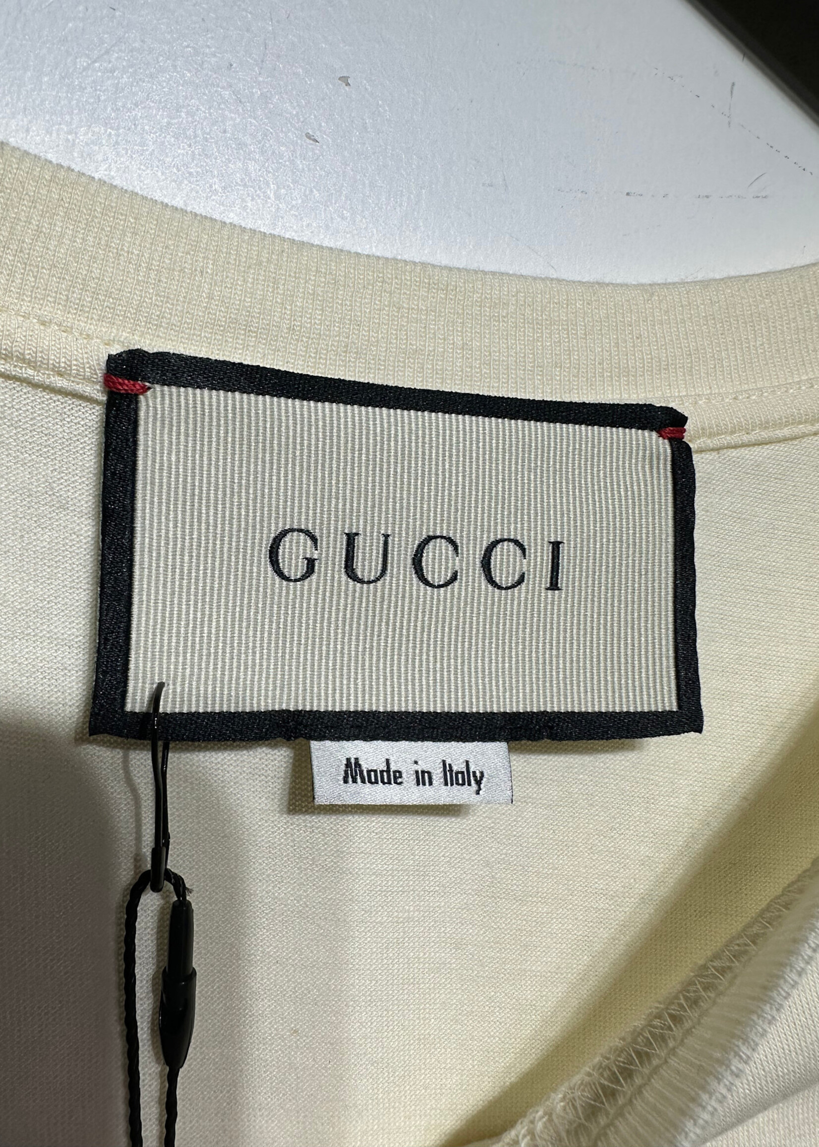 Gucci Cities White Tee Masc XL