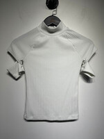 Helmut Lang Cut Out Sleeve Top