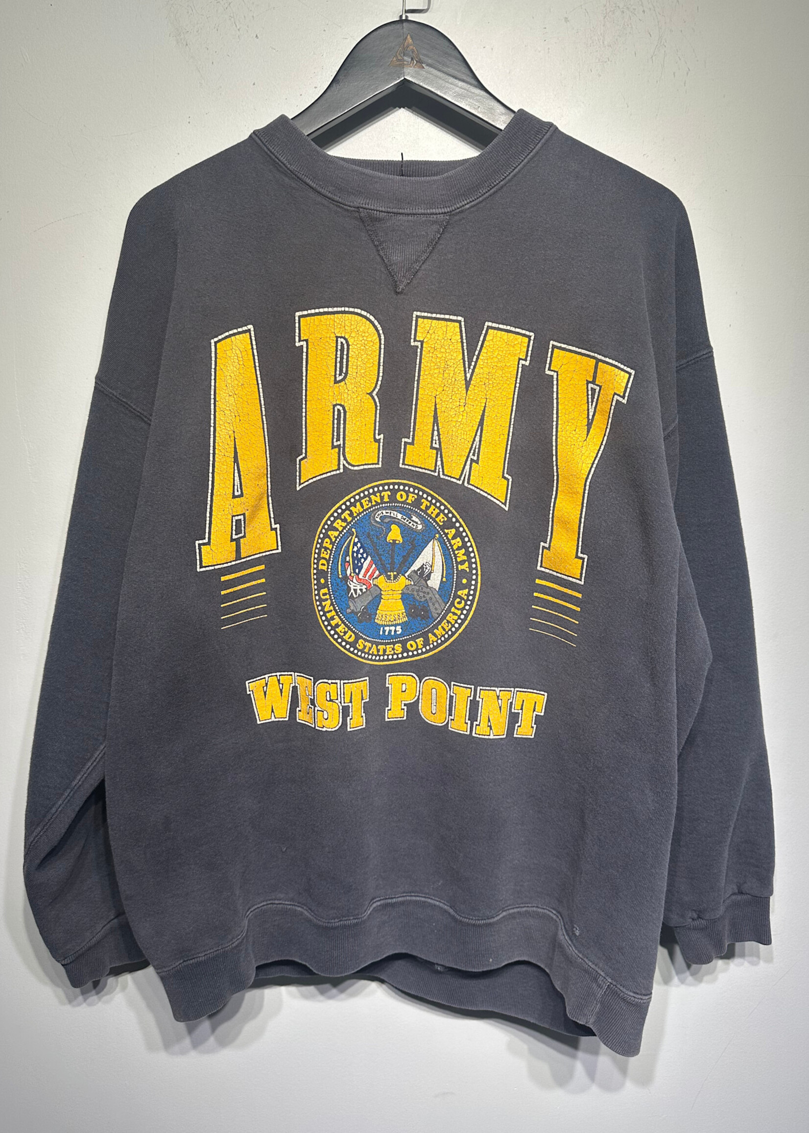 Army Vintage West Point Graphic Sweatshirt Masc L