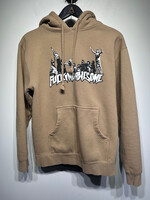 Fucking Awesome Tan Logo Hoodie S