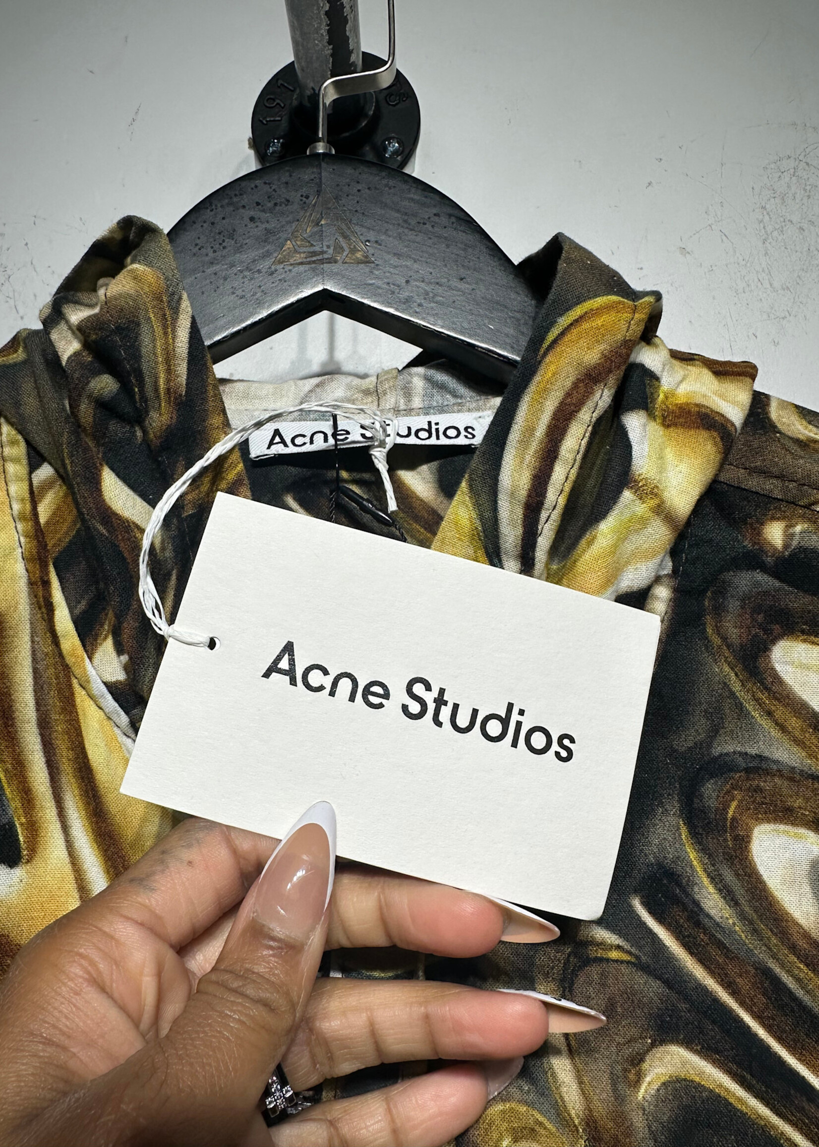 NWT Acne Studios Chain Print Jacket Fits L/XL