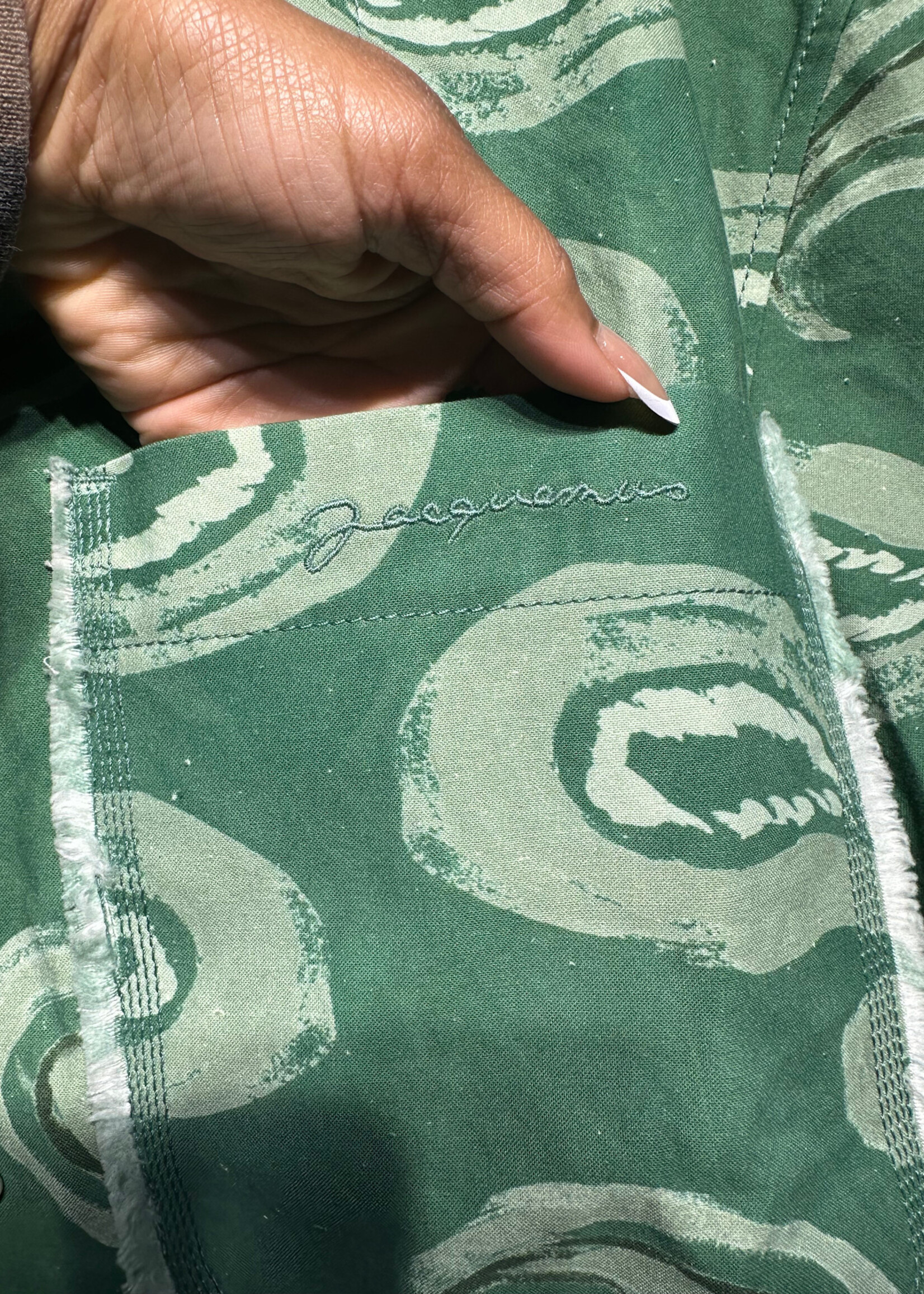 Jacquemus Green Paisley BU L/XL