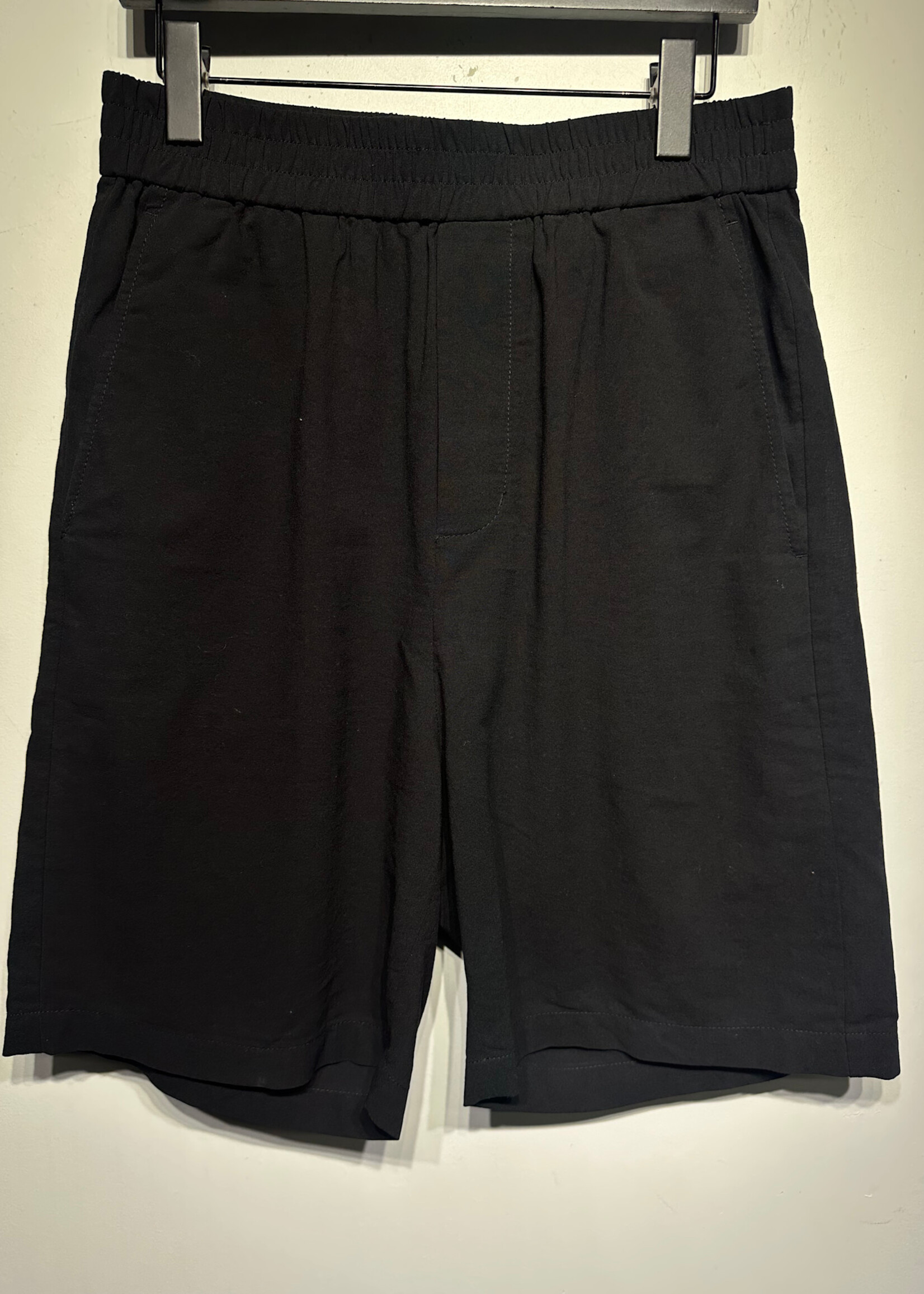 Ami Paris Black Stretch Dress Short Unisex 30