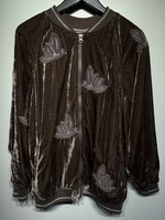 Hei Hei Anthropologie Velvet Bird Jacket Fem S