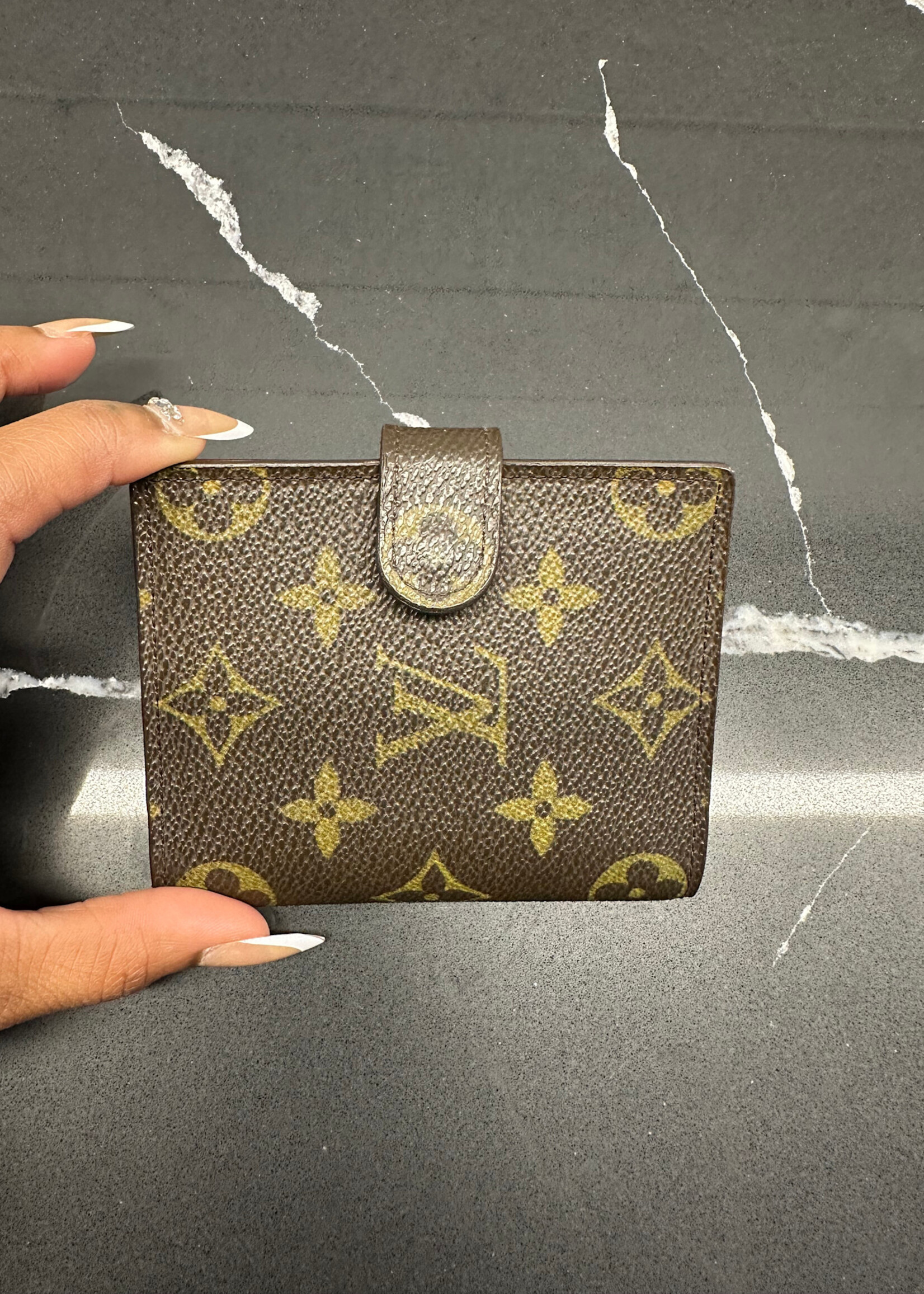 LV BROWN MONOGRAM CARD HOLDER