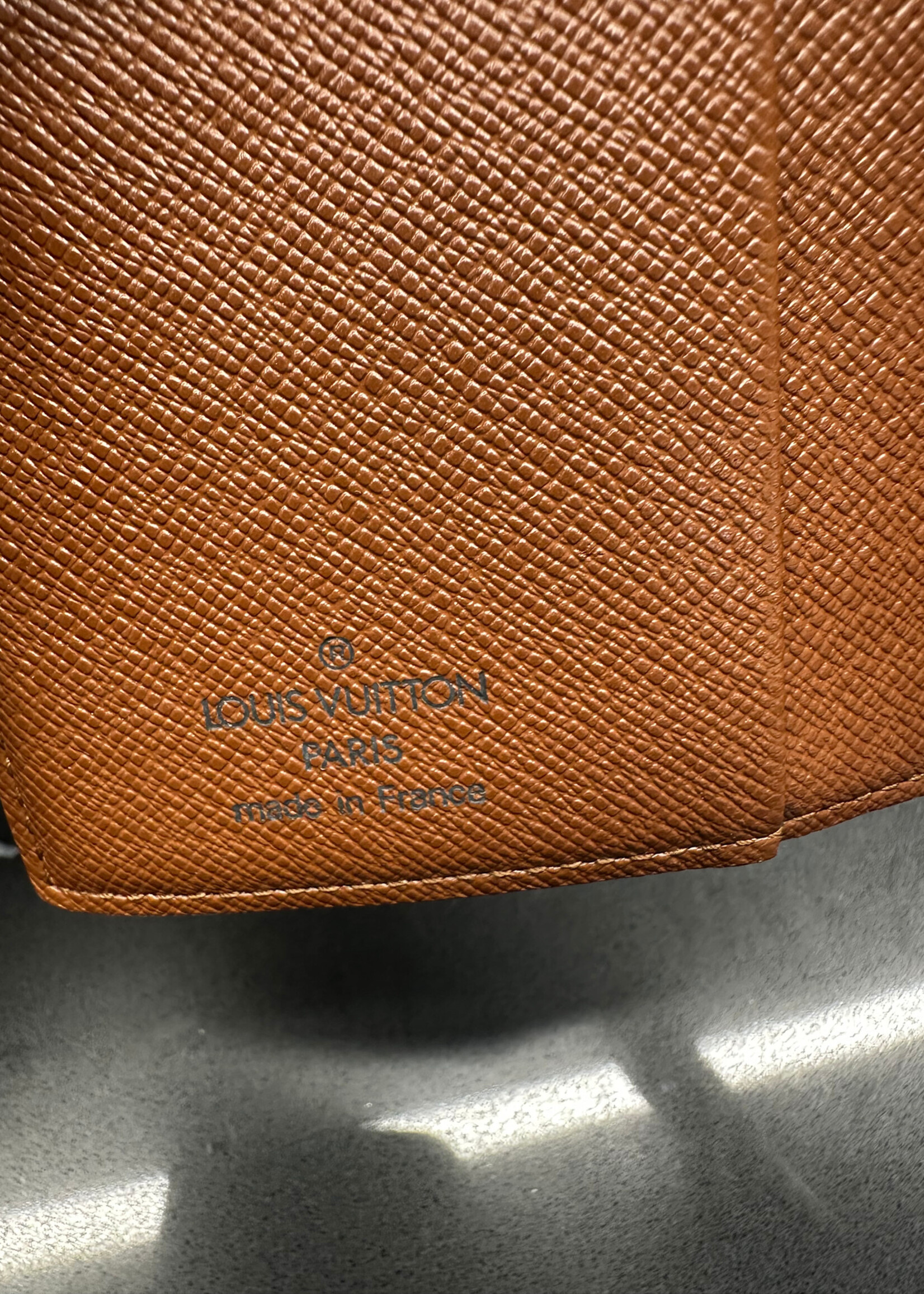 LV BROWN MONOGRAM CARD HOLDER