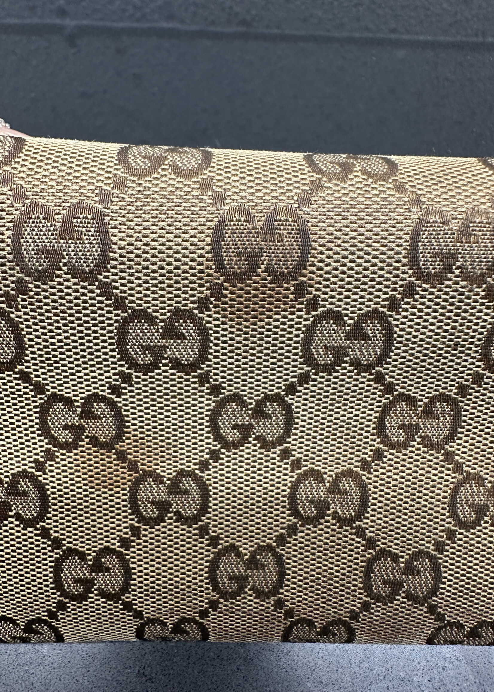 GUCCI BROWN MONOGRAM WALLET