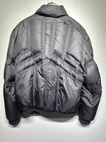 Andrew Marc Black Long Leather Coat Fem XL