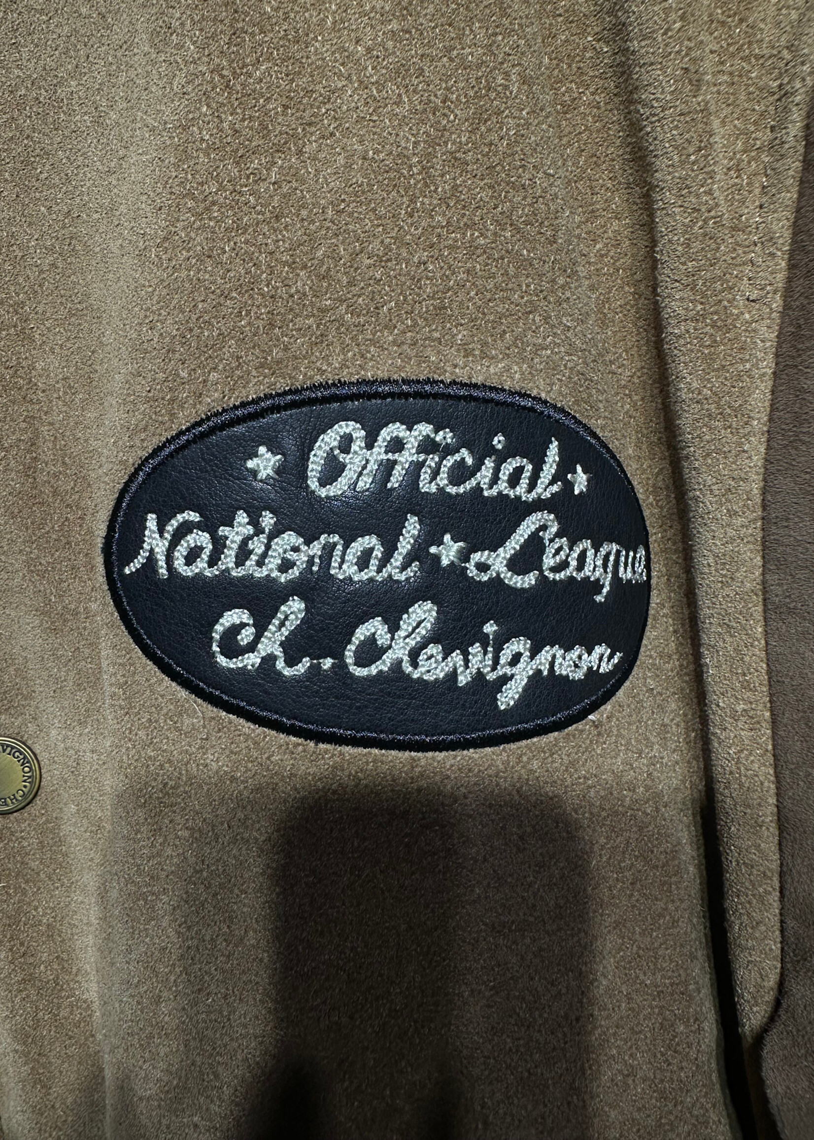 Chevignon Brown Suede League Jacket L