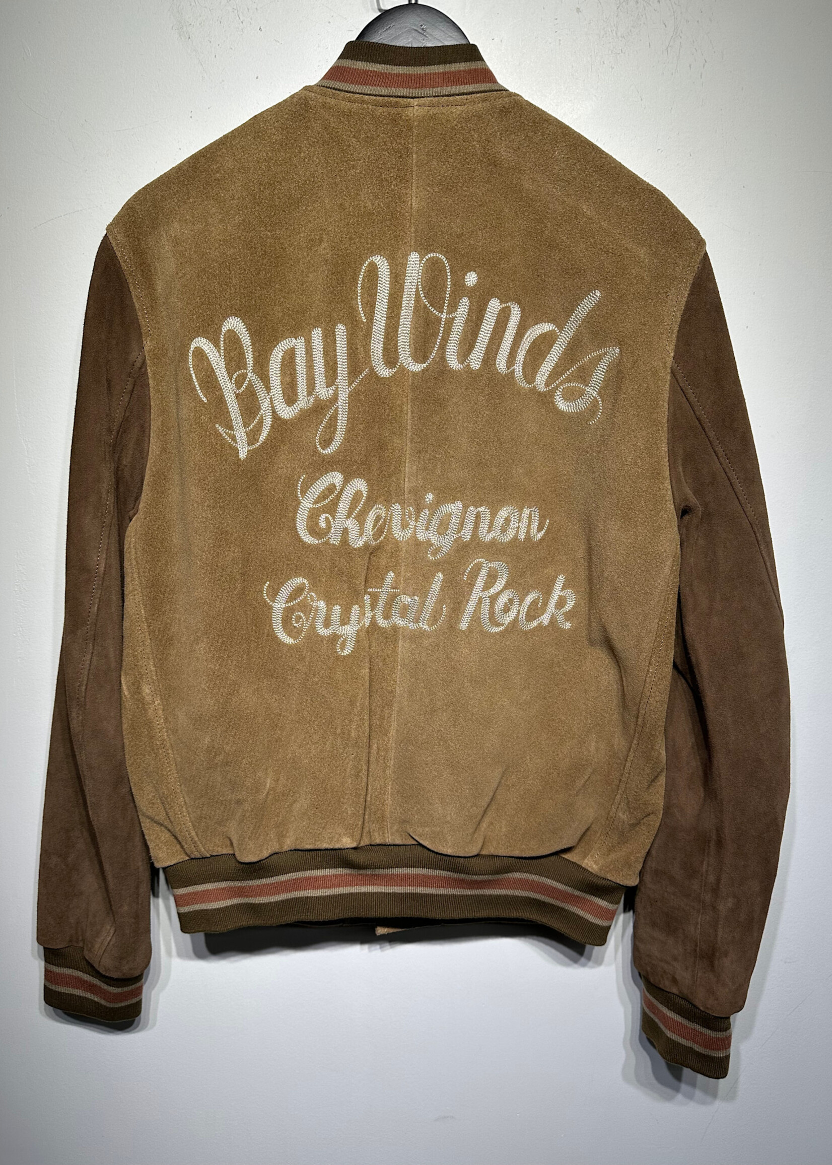 Chevignon Brown Suede League Jacket L