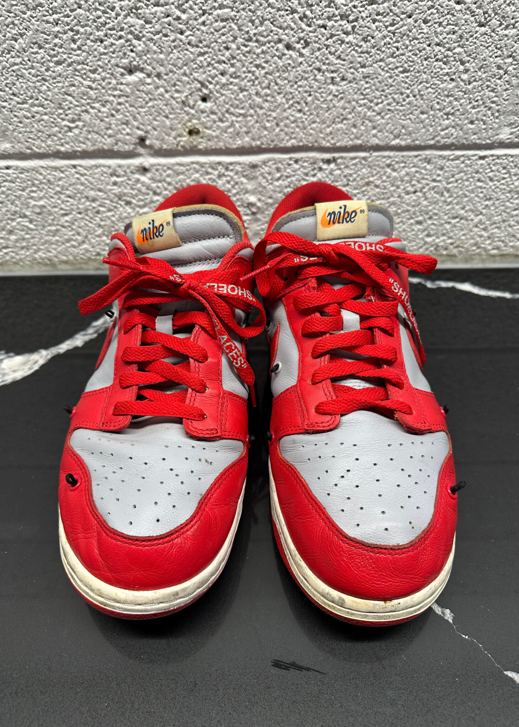 Nike Off White Dunk Uni Red 10 As Is