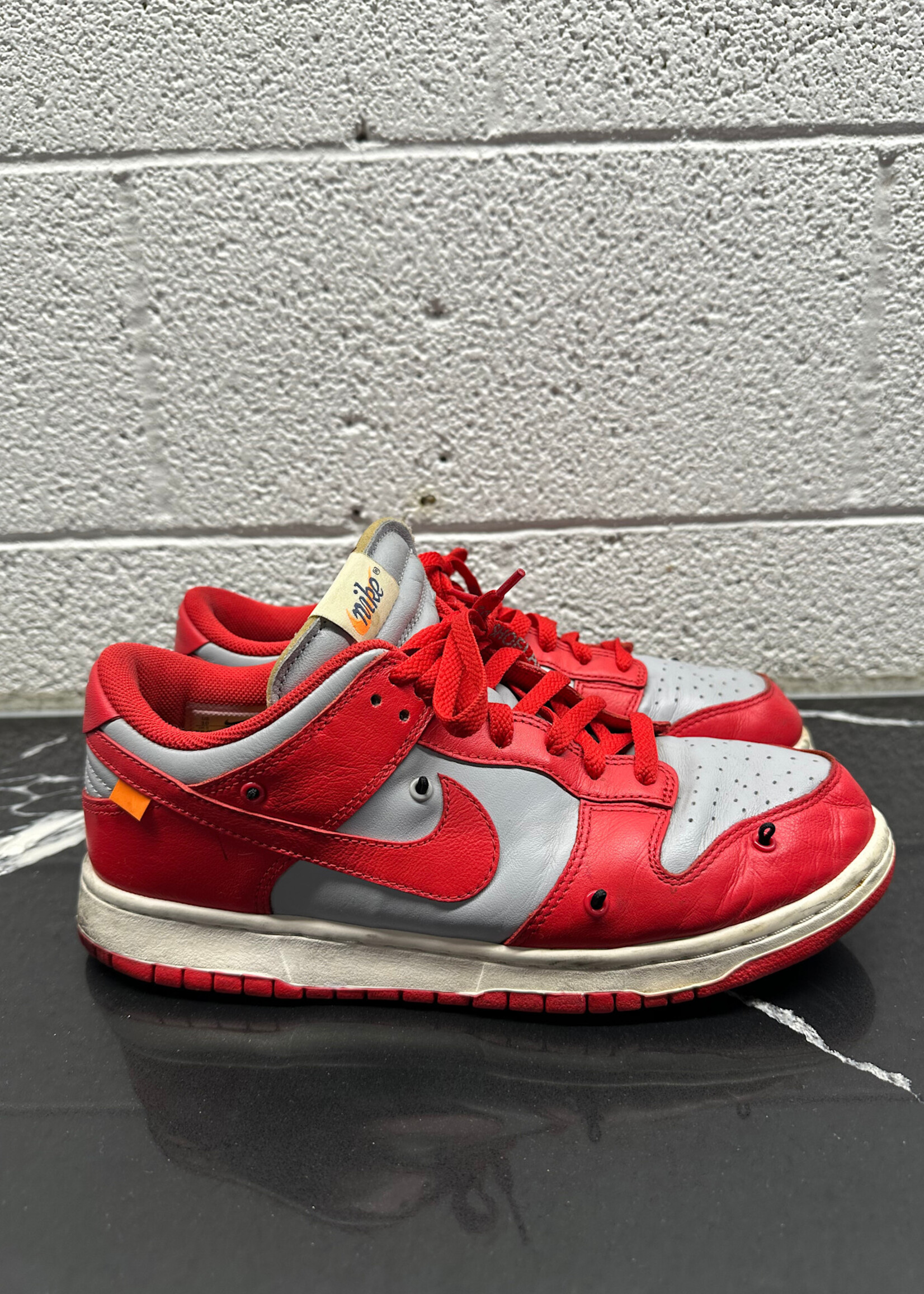 Nike Off White Dunk Uni Red 10 As Is