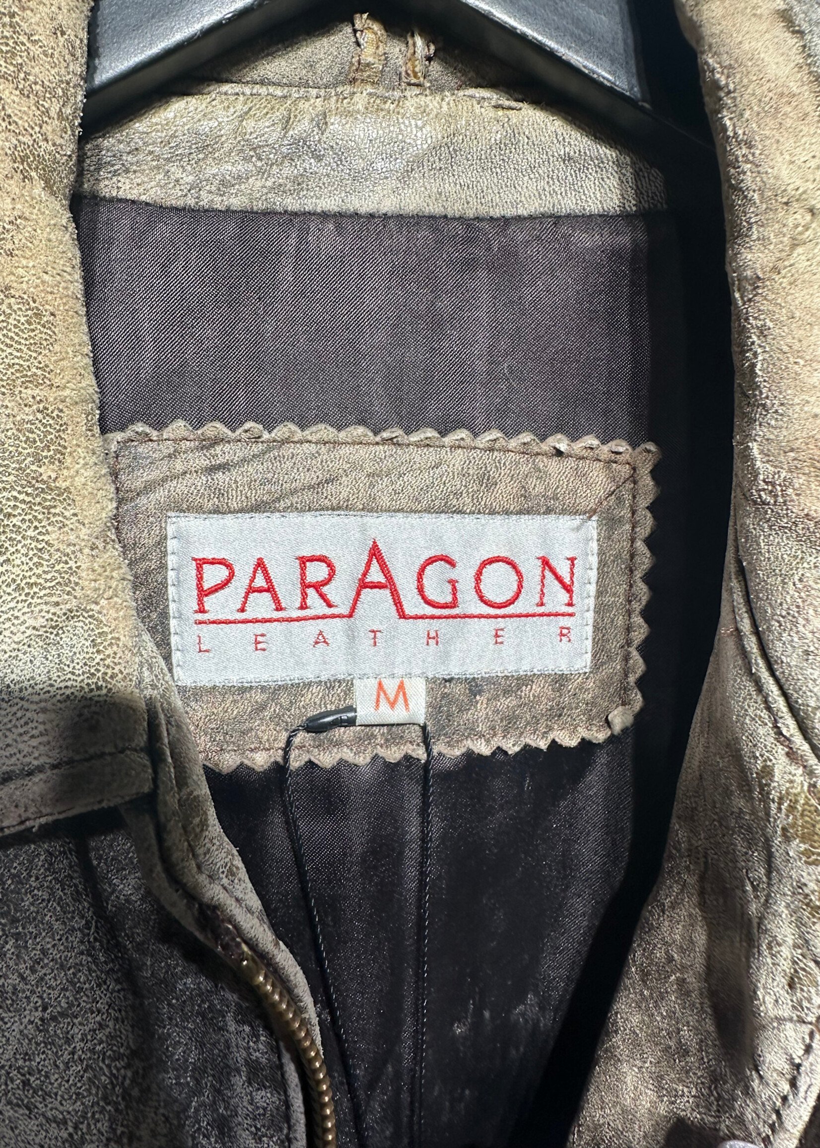Paragon Vintage Distressed Pilot's Jacket Fits L