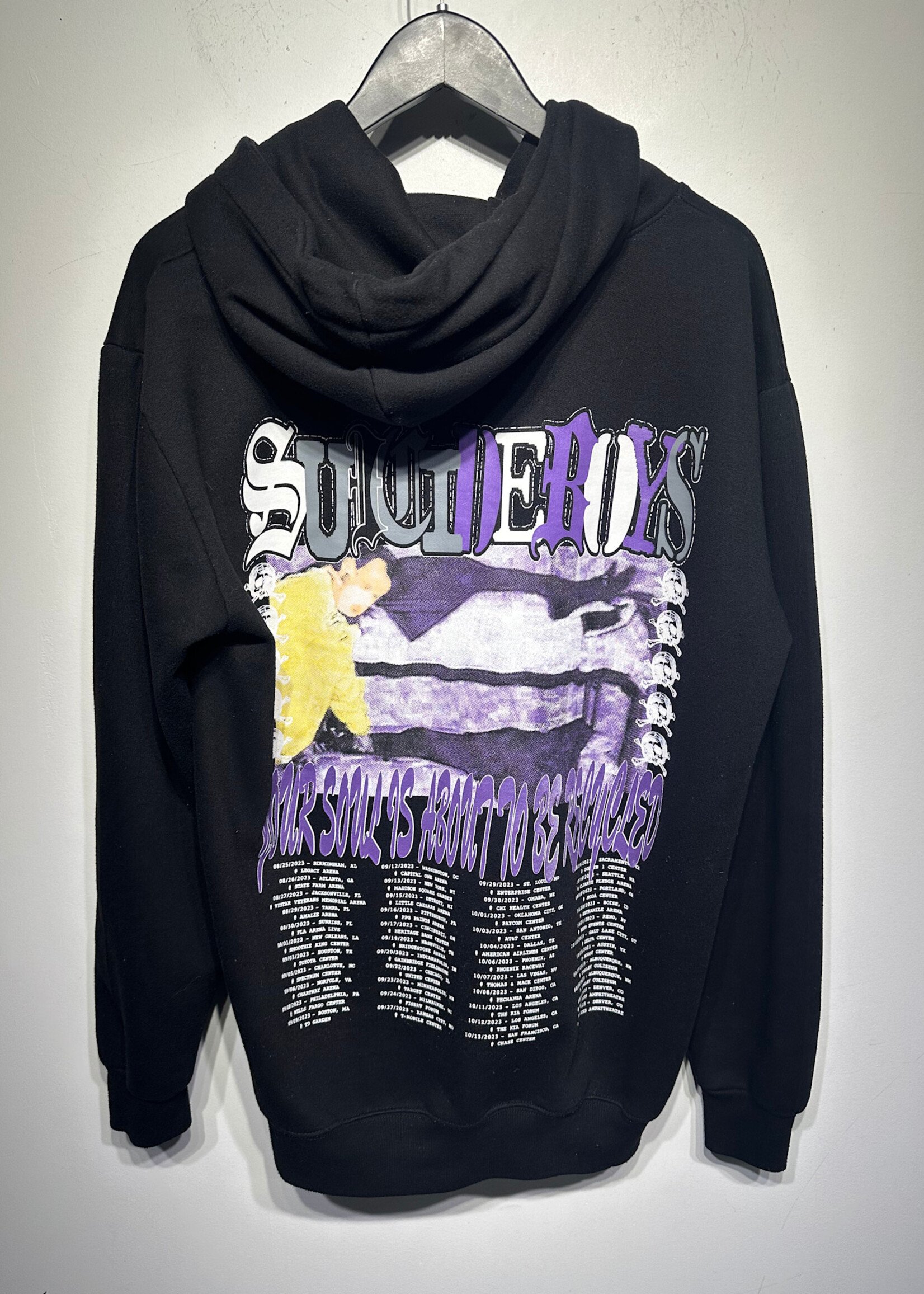 G59 Suicide Boys Grey Day Hoodie M
