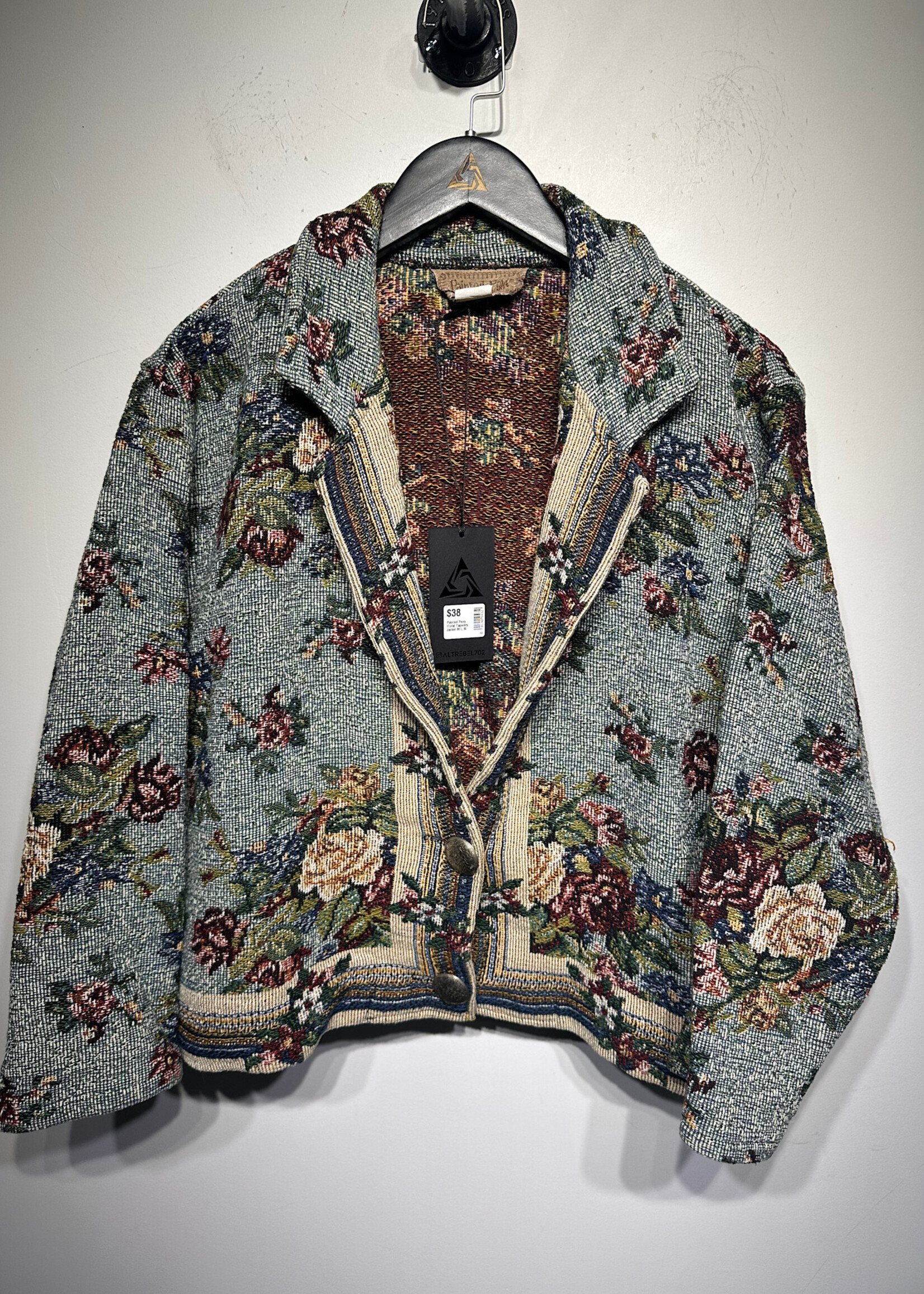 Painted Pony Floral Tapestry Jacket M/L