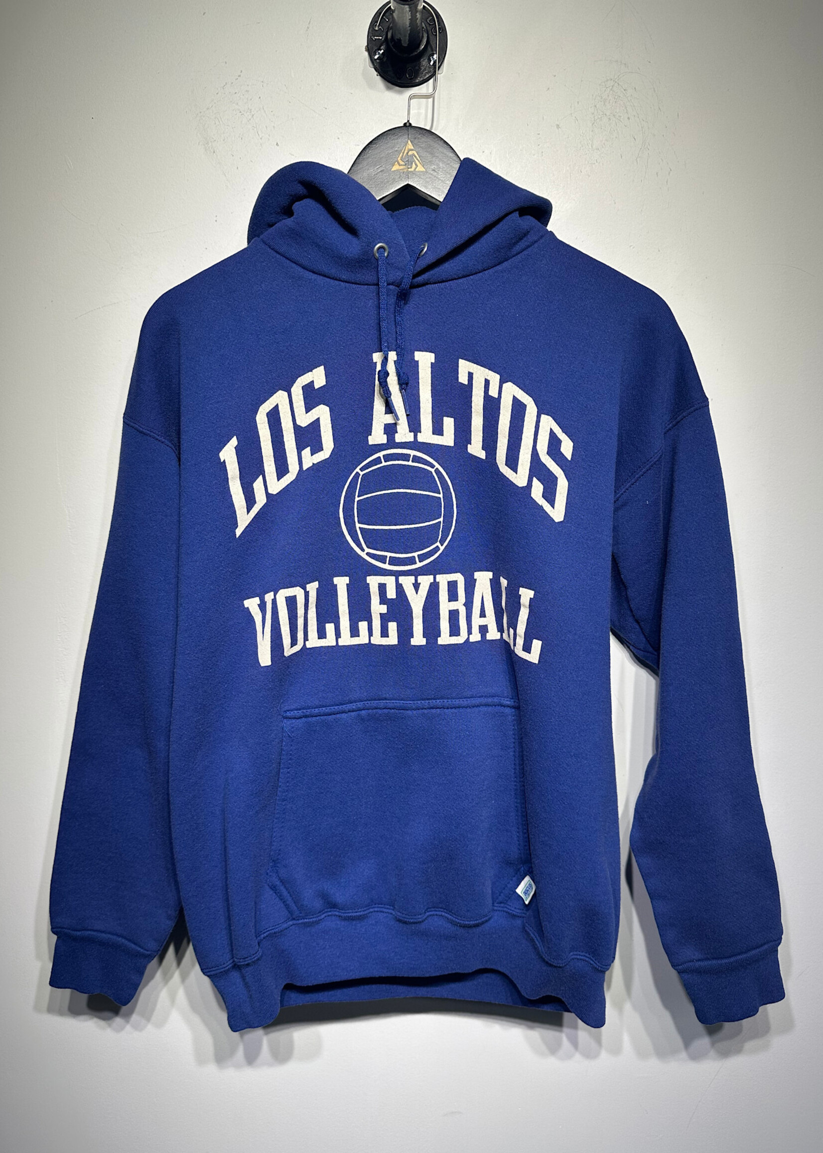 Los Altos Vintage Volley Blue Hoodie L