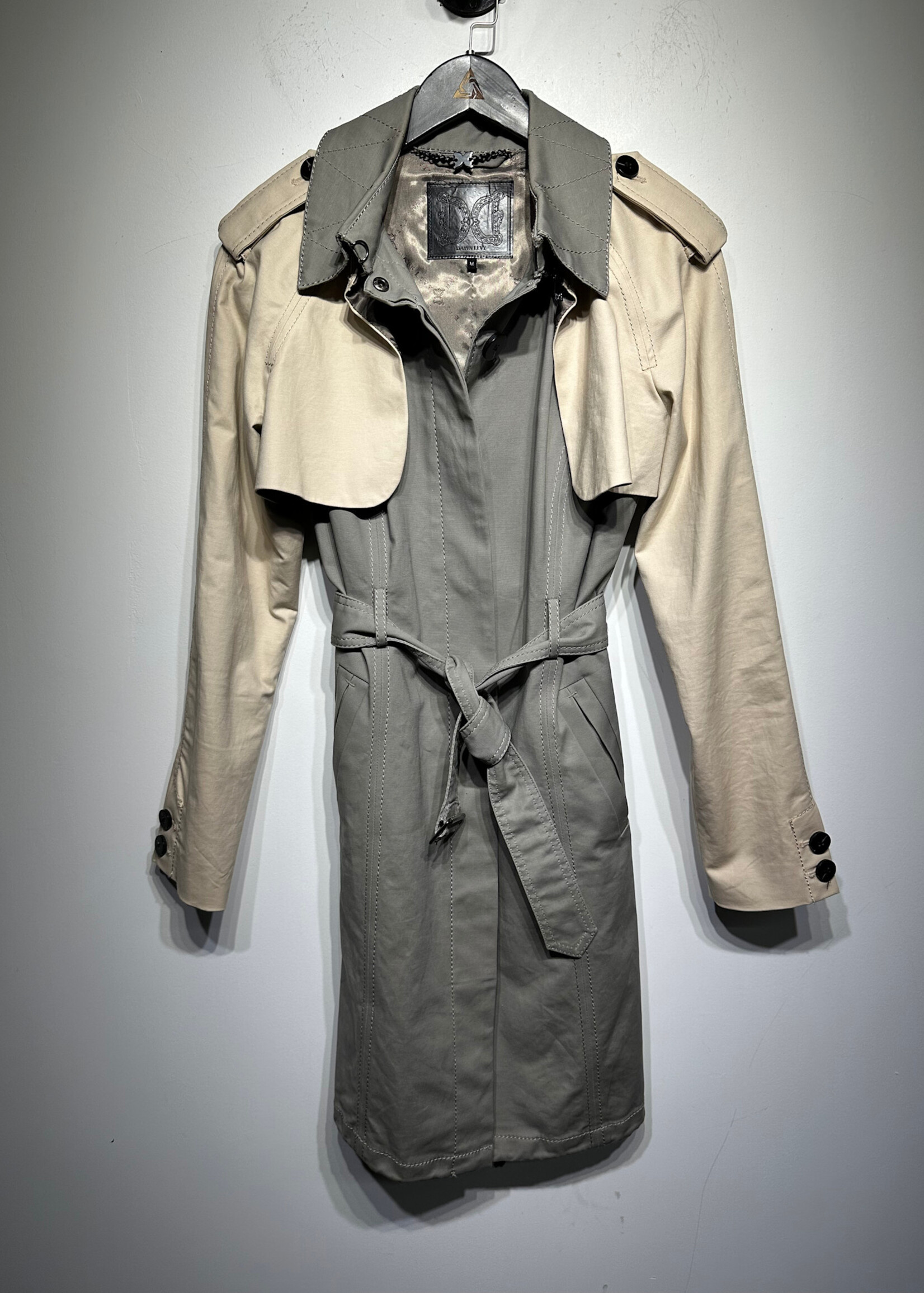Dawn Levy Trench Convertible Dress M