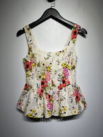 NWT AVEC LES FILLES FLORAL BLOUSE XS