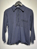 70s Pinstripe 1/4 LS Top Fits Masc M/L