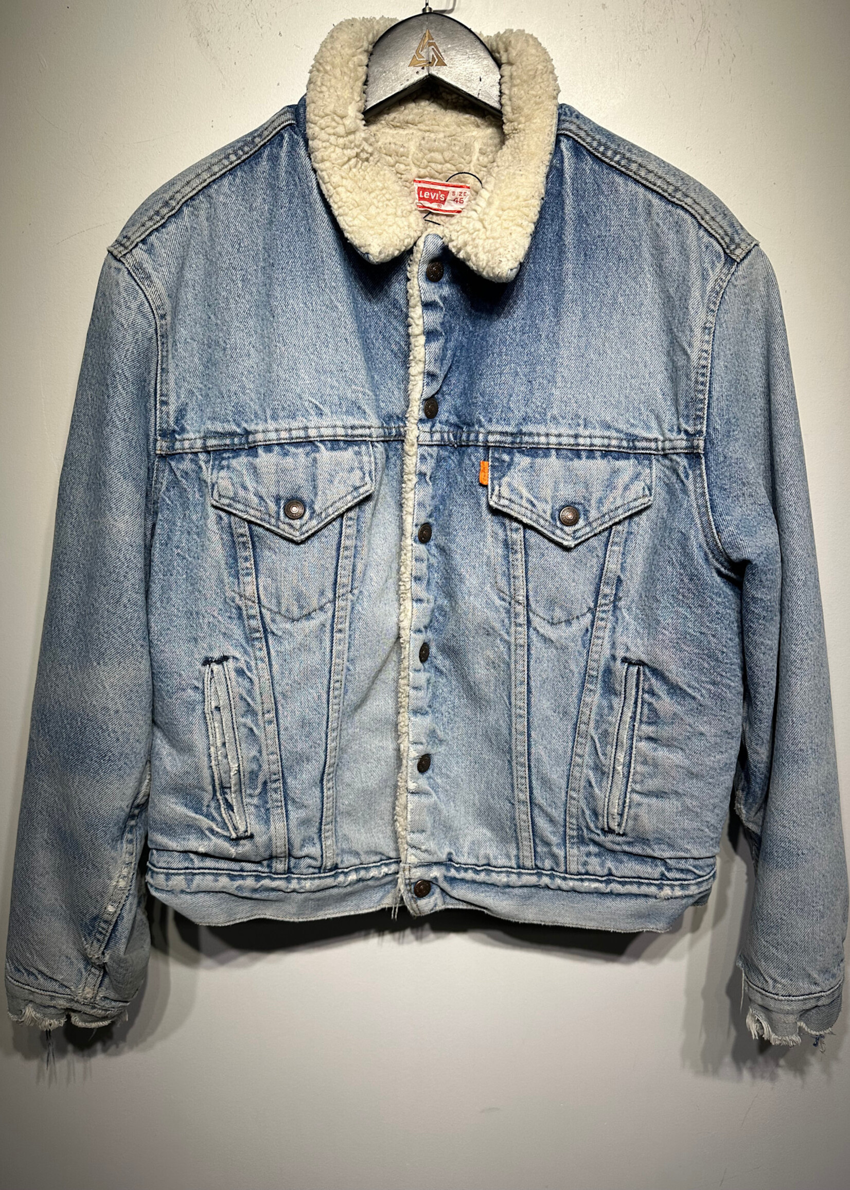 Vintage Levi's Orange Tab Sherpa Trucker Masc L