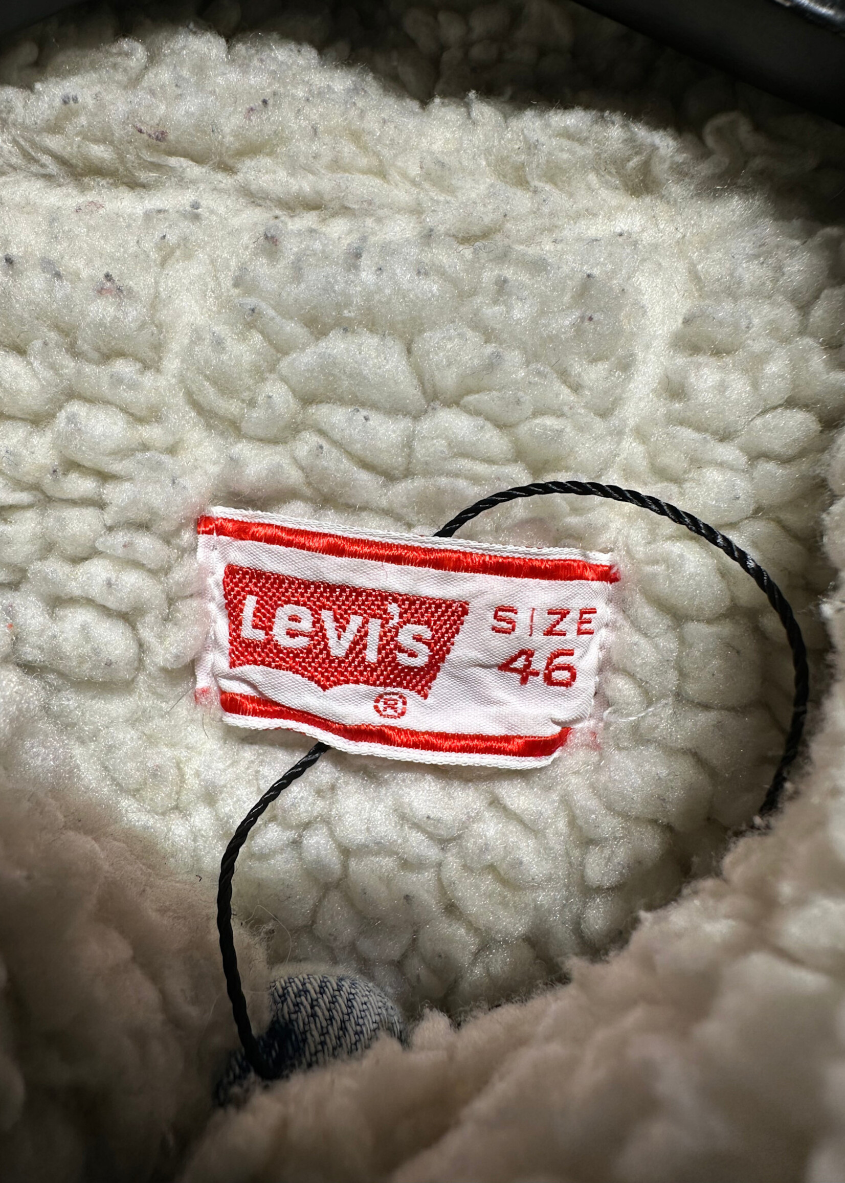 Vintage Levi's Orange Tab Sherpa Trucker Masc L