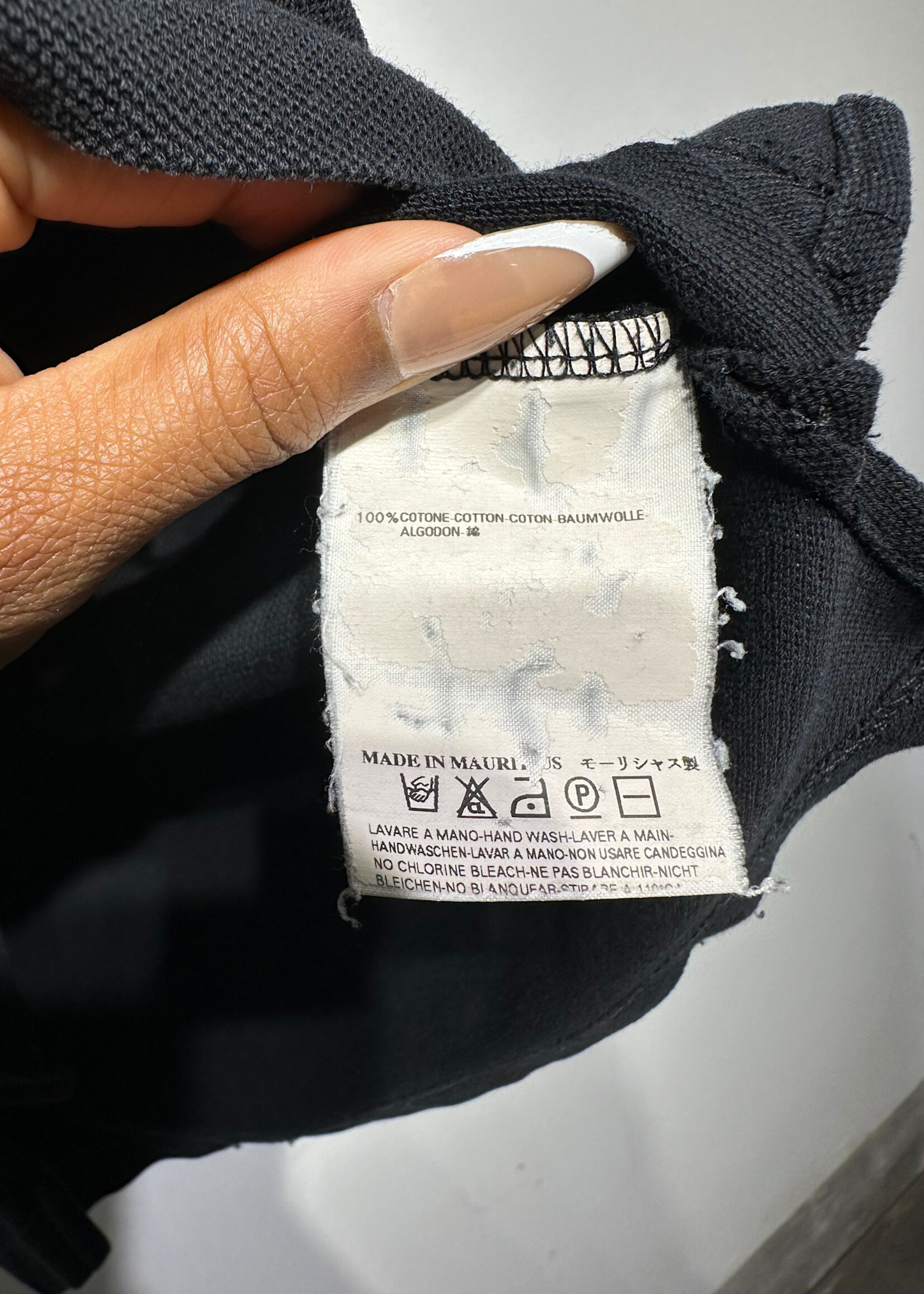 VIVIENNE WESTWOOD MAN BLACK POLO M