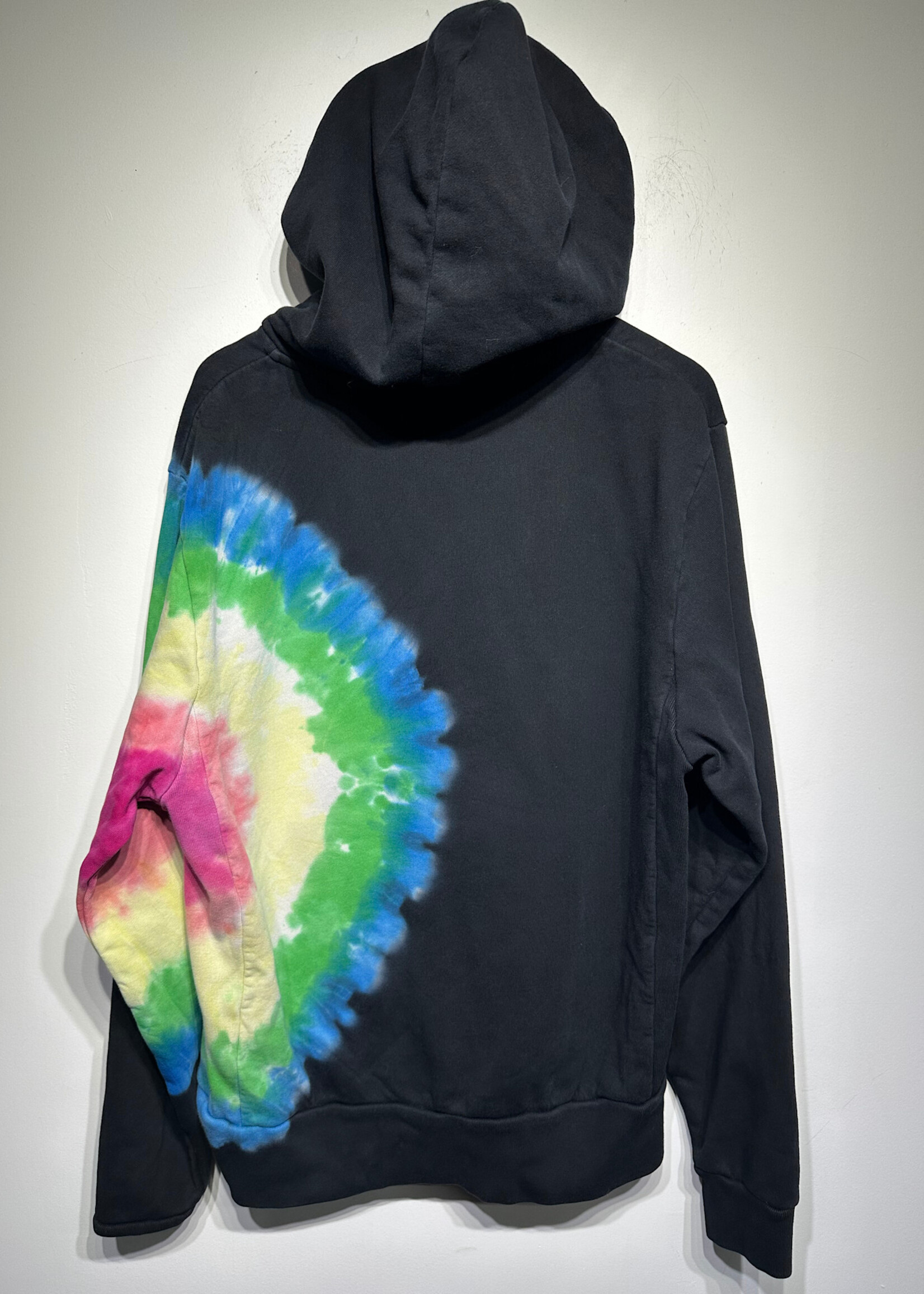 Pleasures Black Tie Dye Hoodie XL