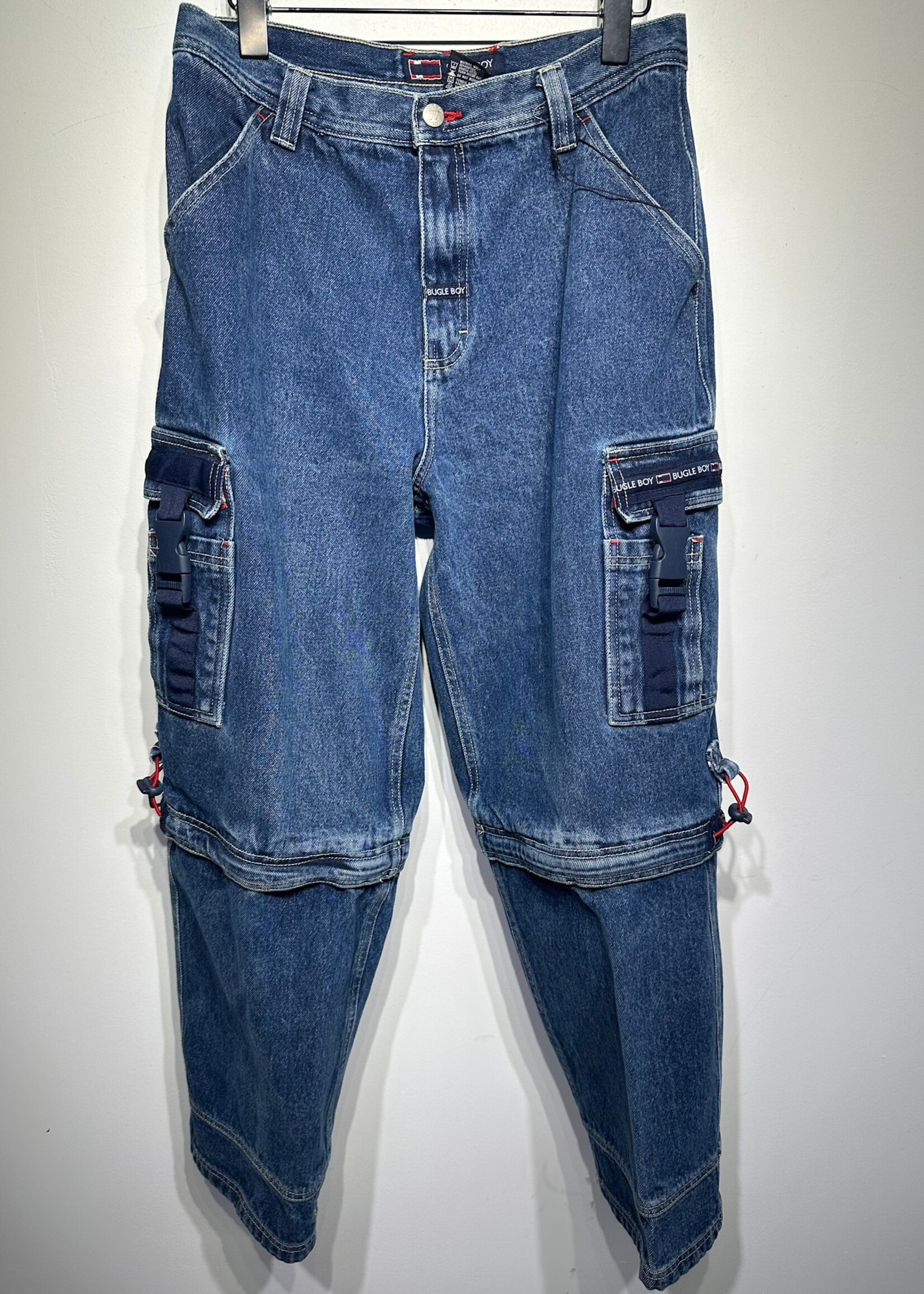 Bugle Boy Zip Off Cargo Jeans Masc 32