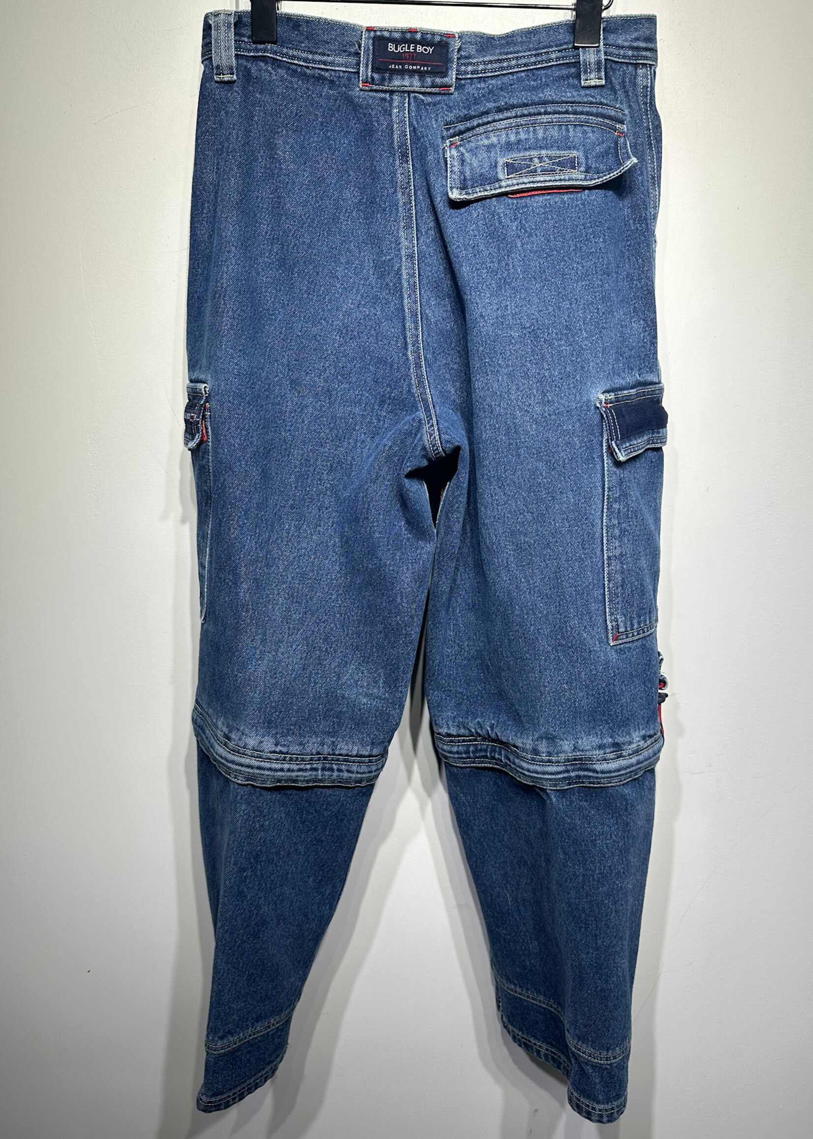 Bugle Boy Zip Off Cargo Jeans Masc 32
