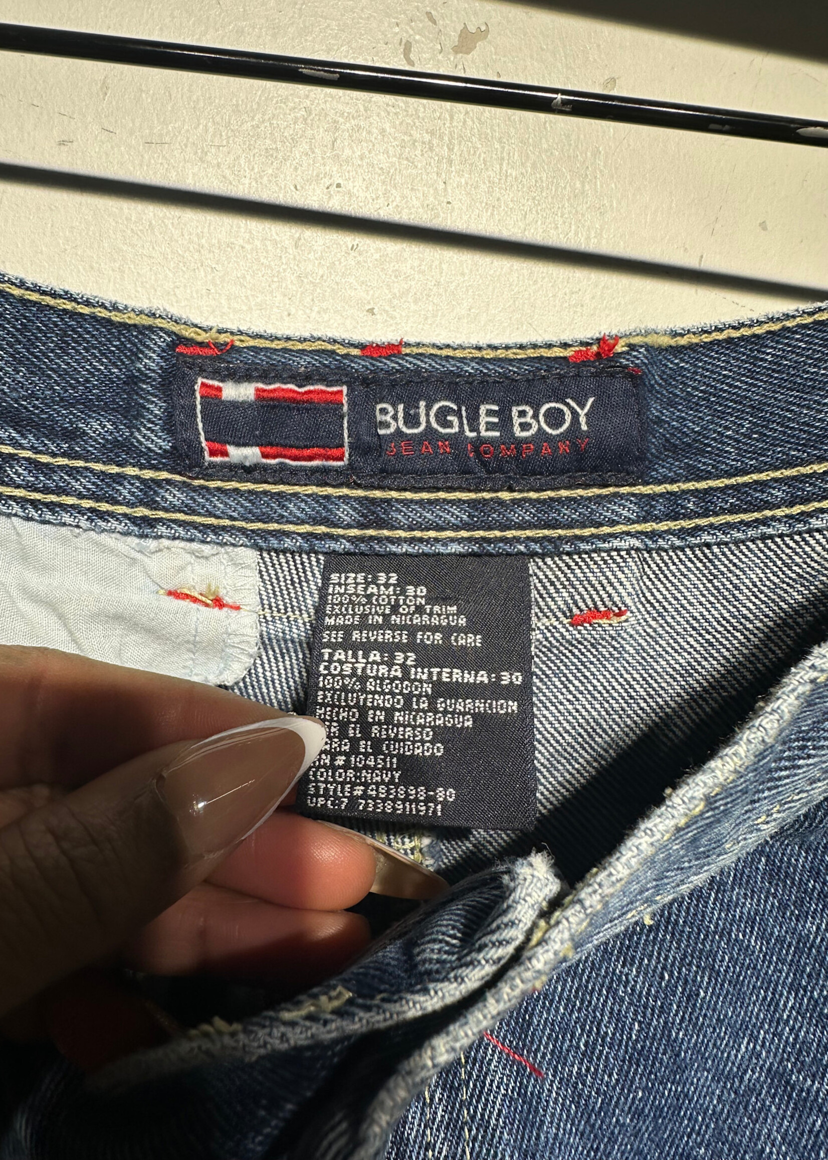 Bugle Boy Zip Off Cargo Jeans Masc 32