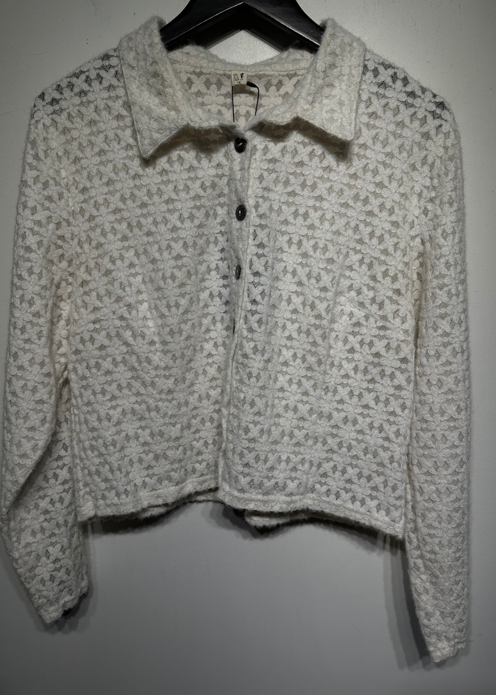 Fashion Brand Company White Floral BU XL