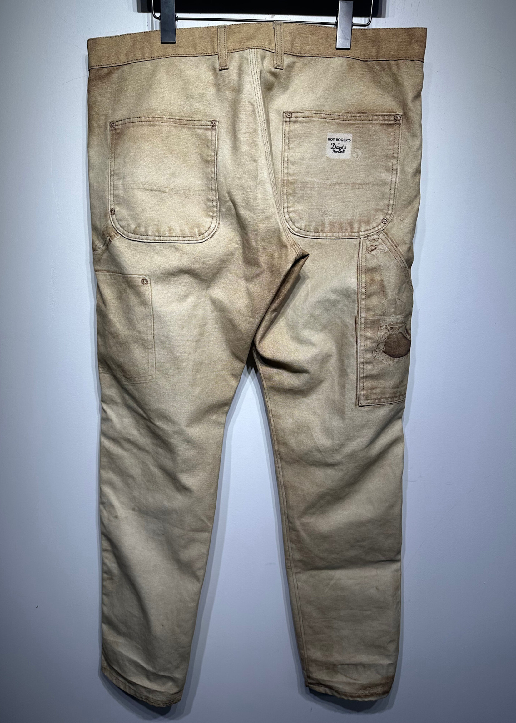 Roy Rogers x Dave's Tan Printed Cargo Pants Masc 36