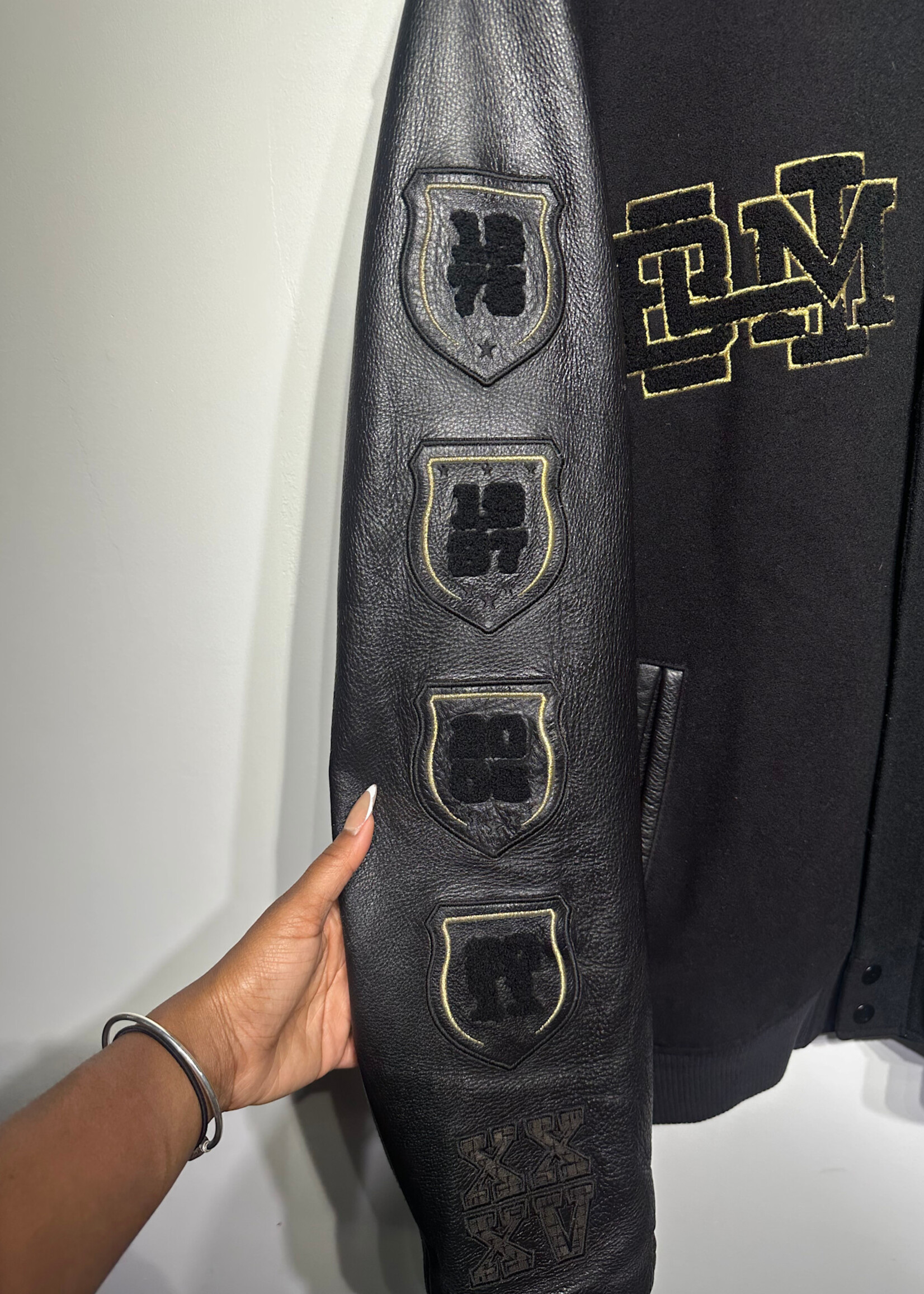 Nike BHM Pioneer Varsity Jacket L AS IS