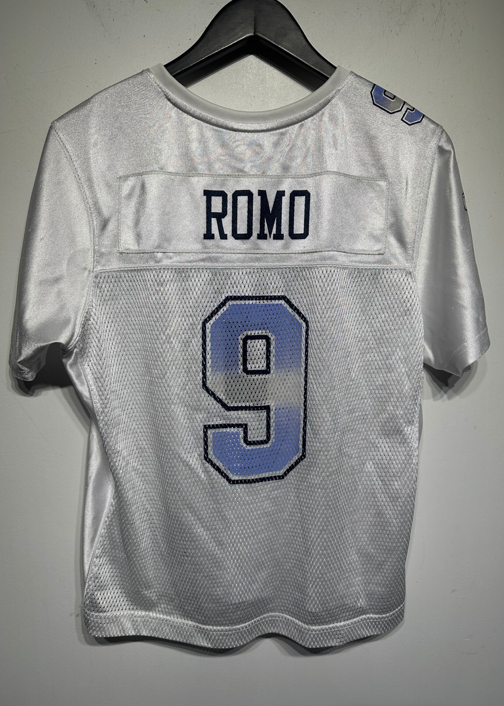 VINTAGE COWBOYS WHITE MESH JERSEY FEM L