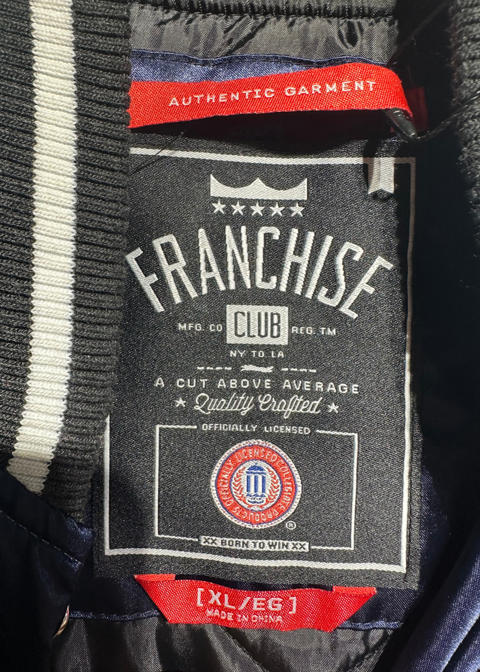 Franchise Clun Penn Blue State Jacket XL